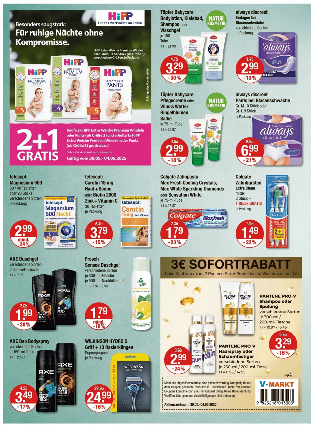 Prospekt V-Markt 30.05.2025 - 04.06.2025