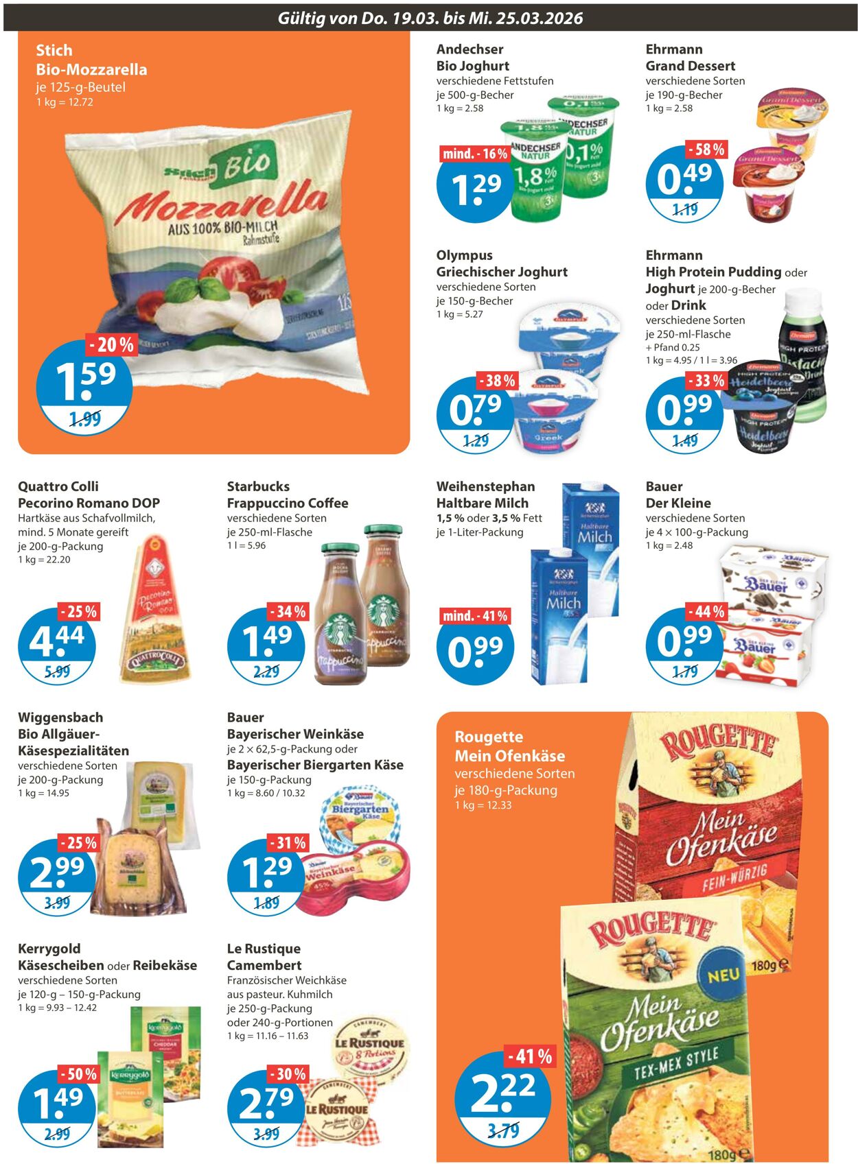 Prospekt V-Markt 19.03.2026 - 25.03.2026