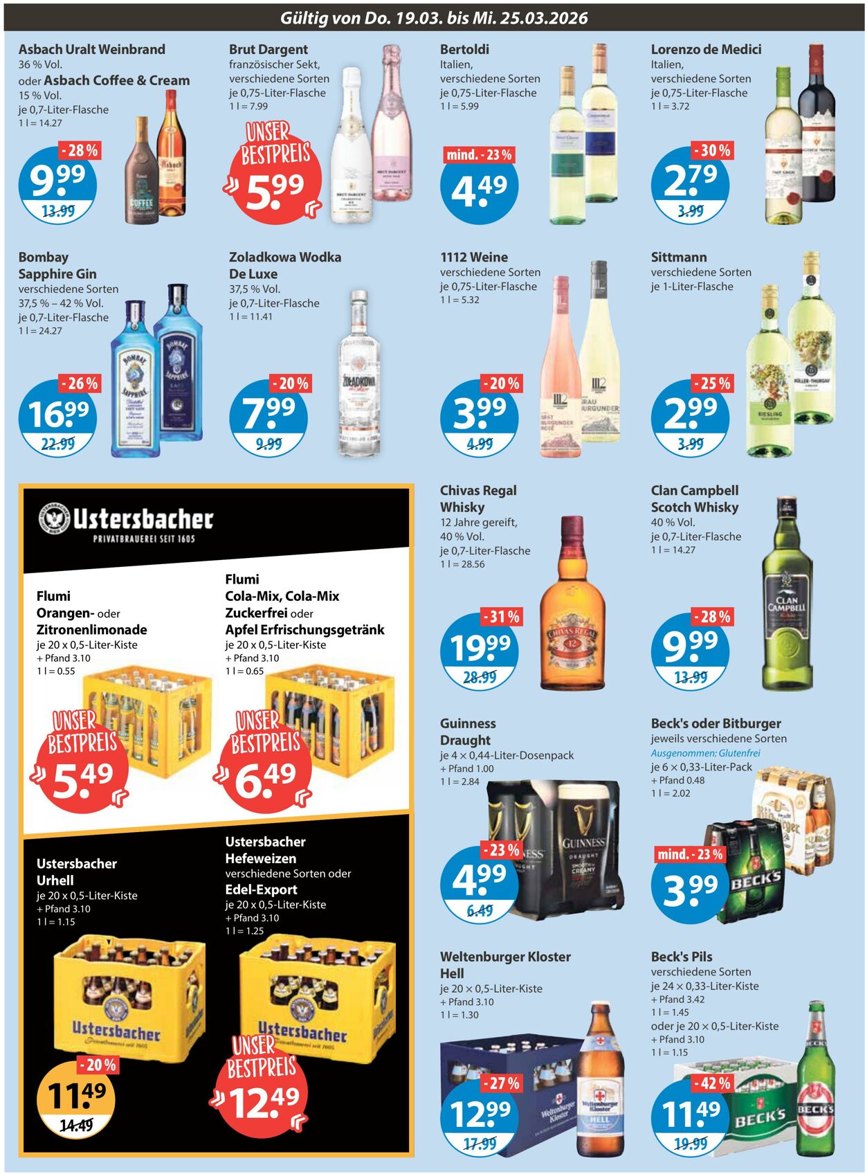 Prospekt V-Markt 19.03.2026 - 25.03.2026