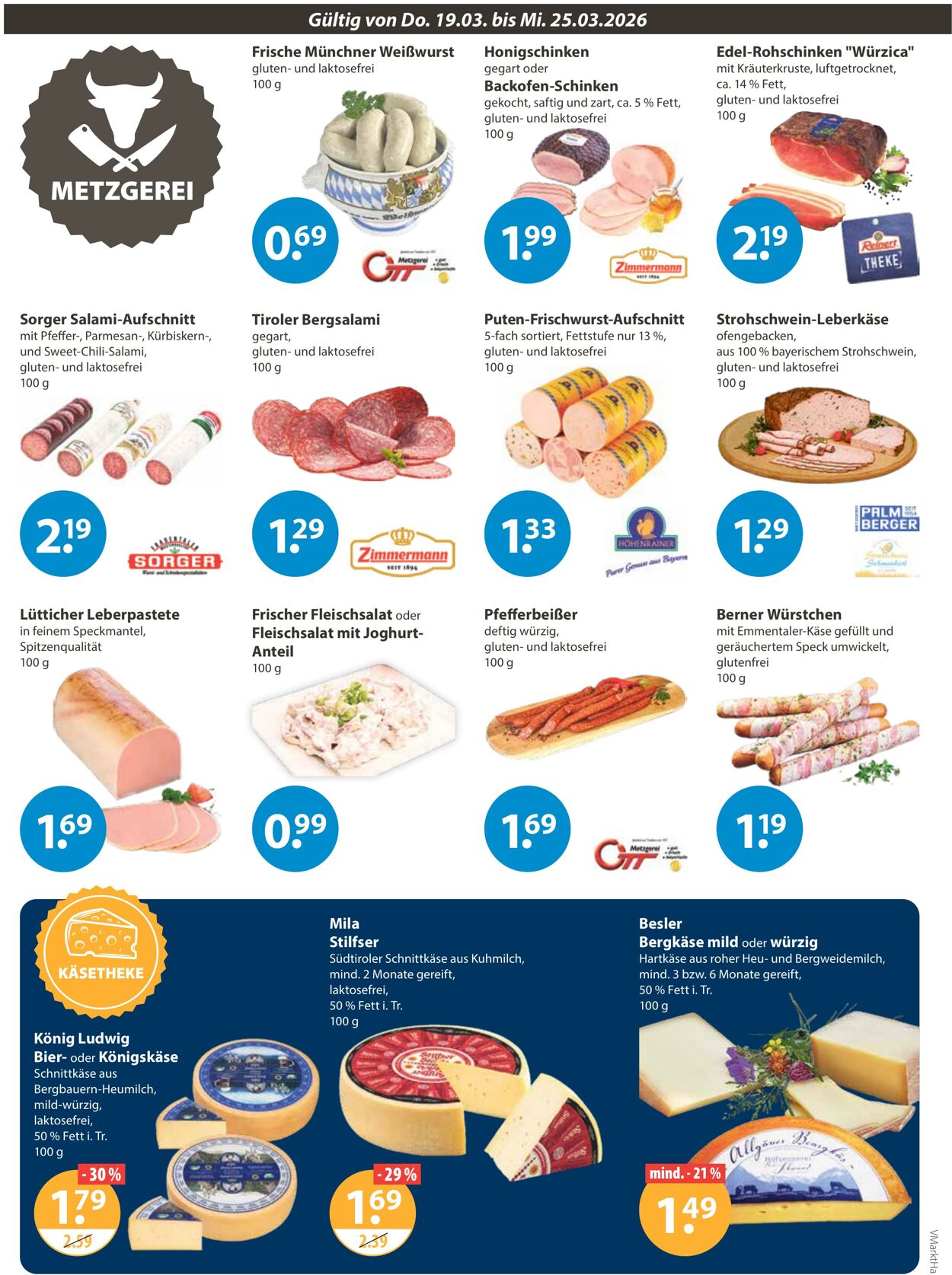 Prospekt V-Markt 19.03.2026 - 25.03.2026