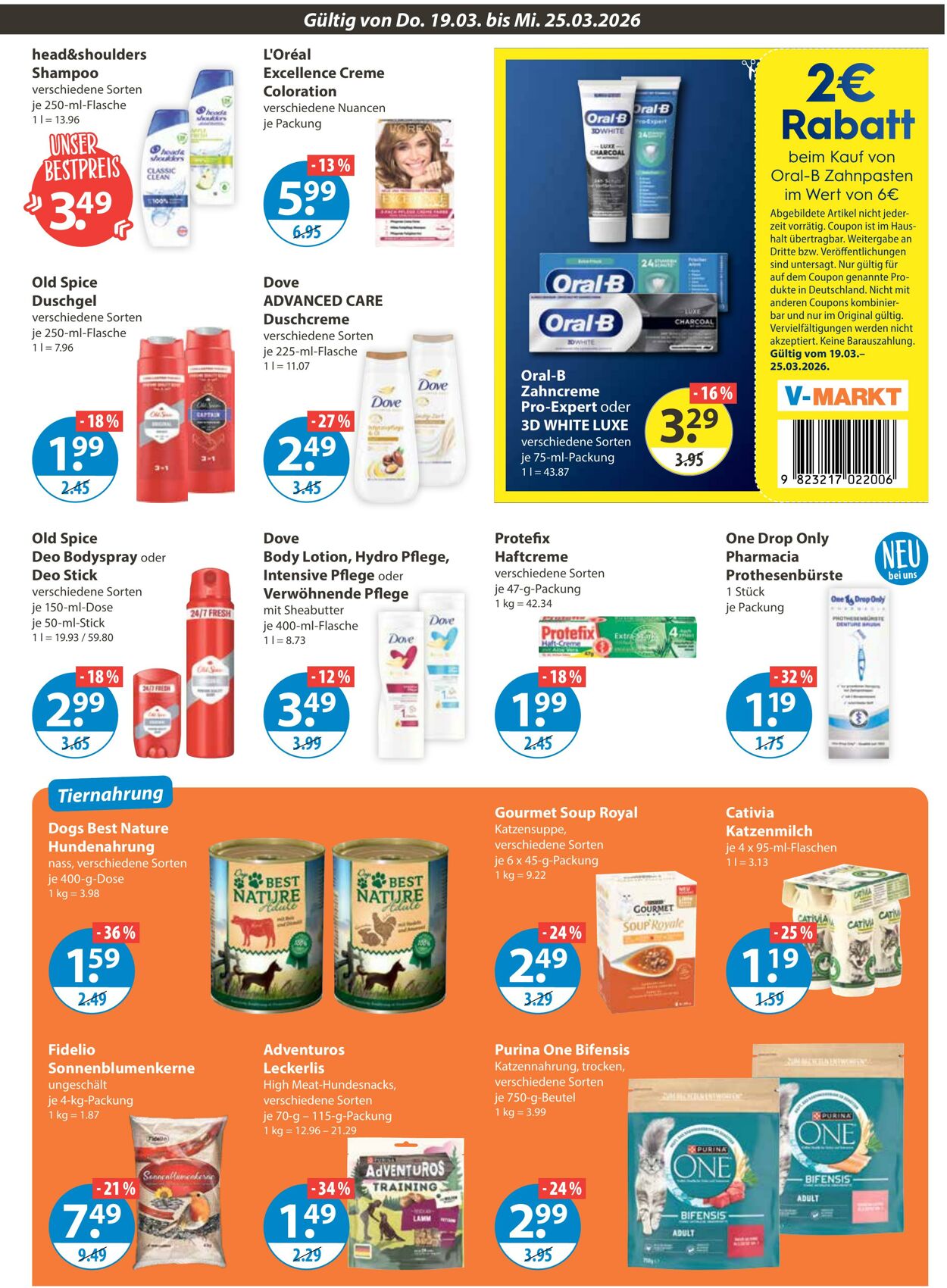 Prospekt V-Markt 19.03.2026 - 25.03.2026