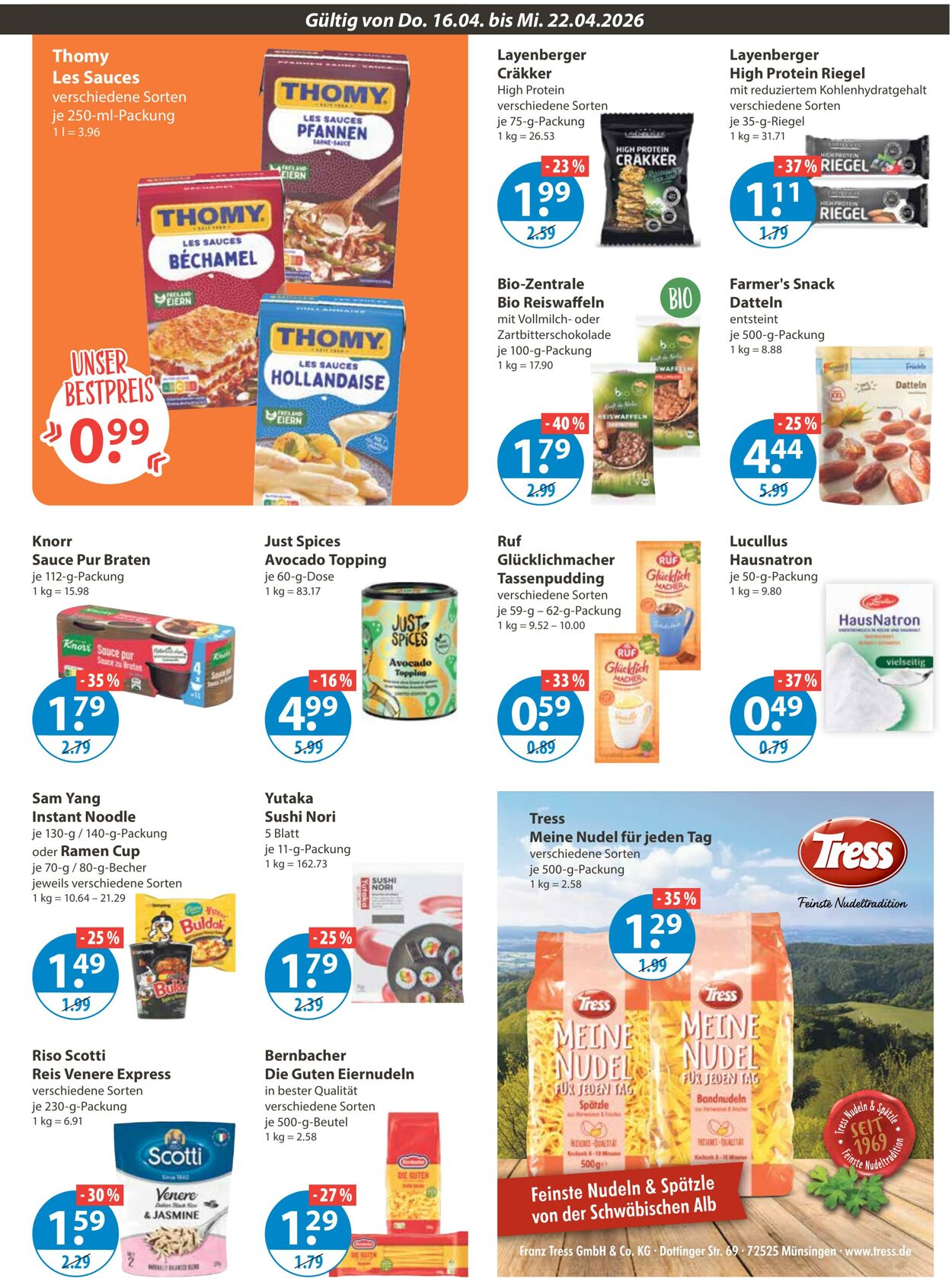 Prospekt V-Markt 16.04.2026 - 22.04.2026