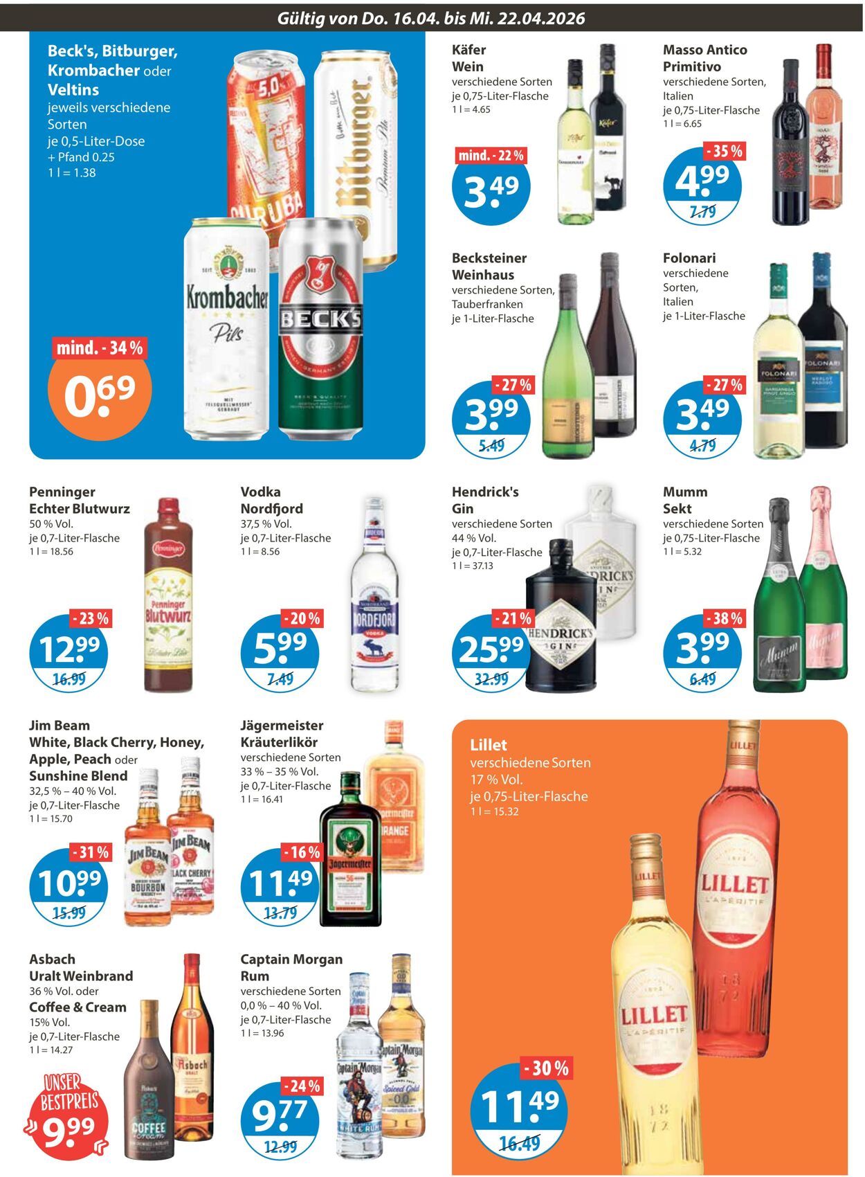 Prospekt V-Markt 16.04.2026 - 22.04.2026