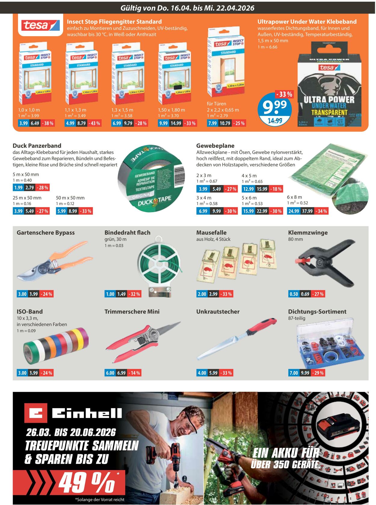 Prospekt V-Markt 16.04.2026 - 22.04.2026