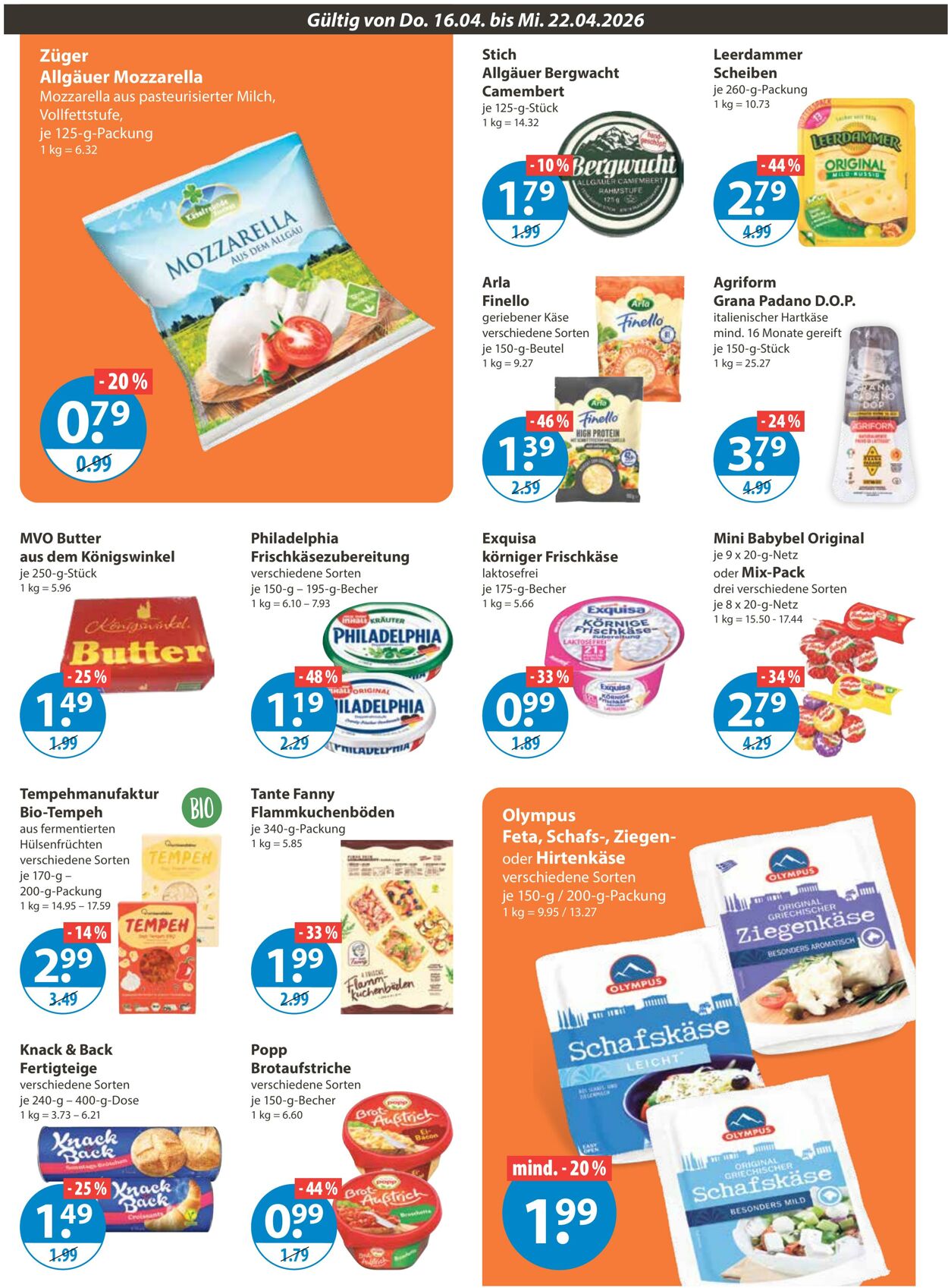 Prospekt V-Markt 16.04.2026 - 22.04.2026