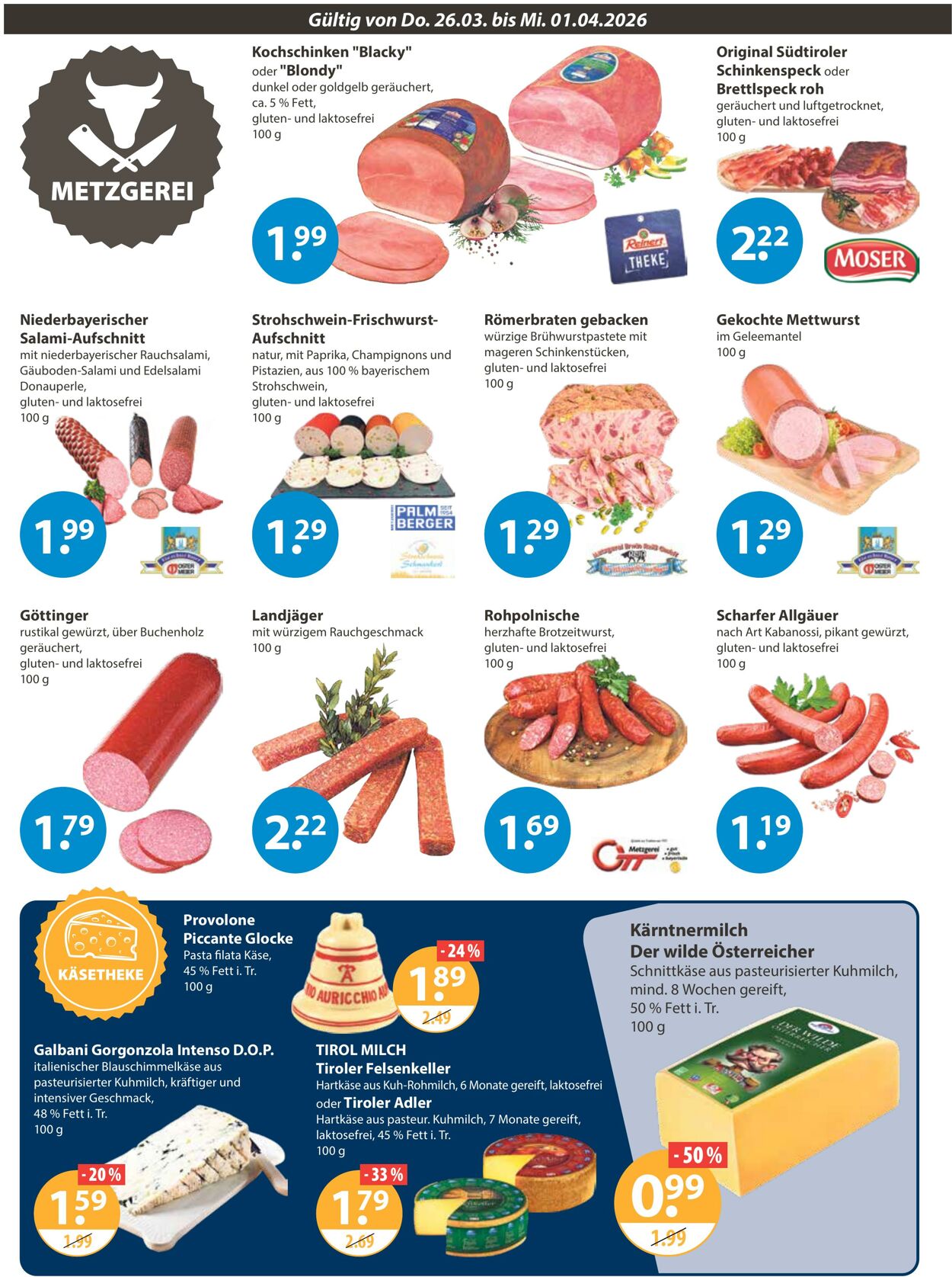 Prospekt V-Markt 26.03.2026 - 01.04.2026