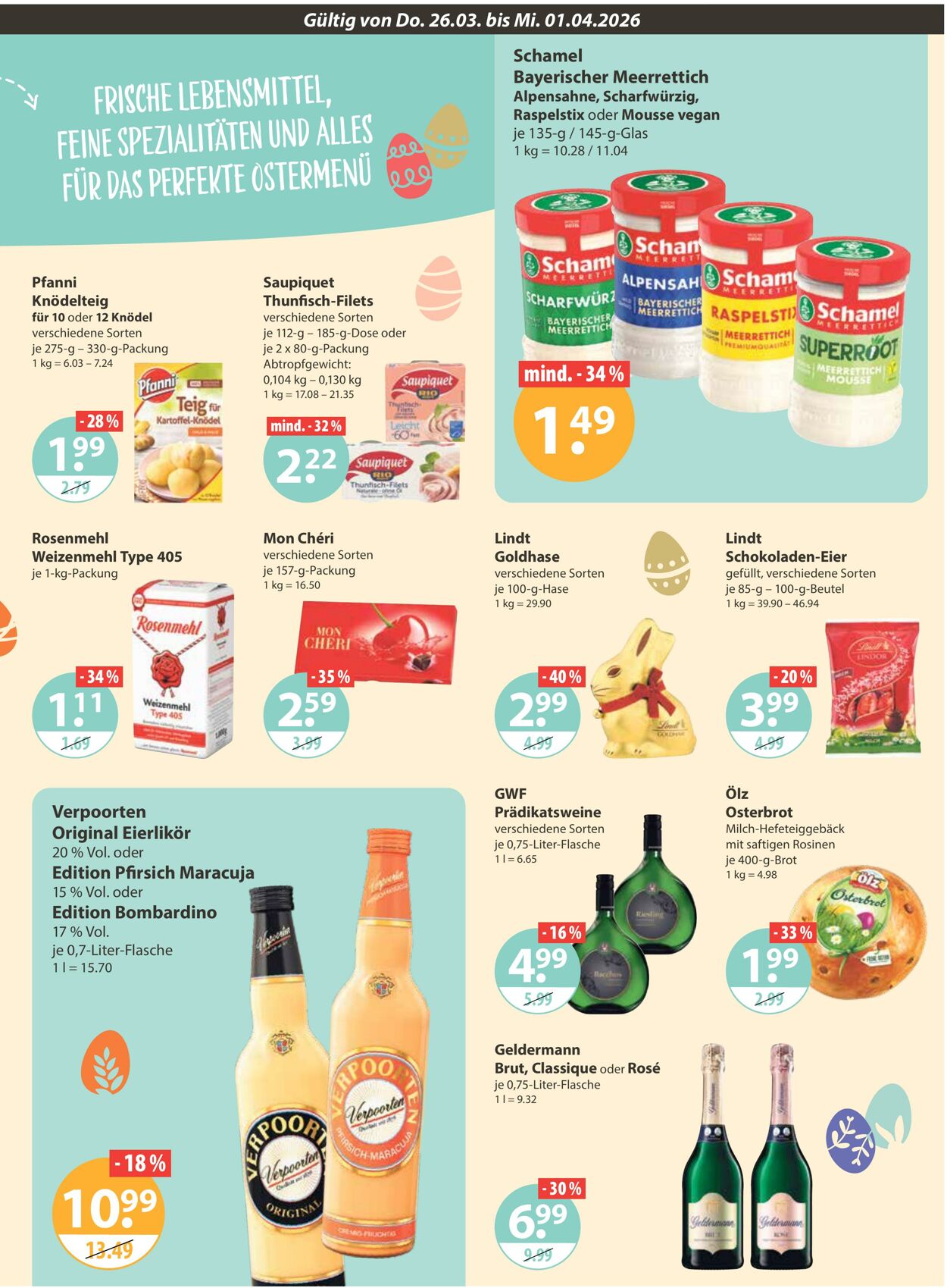 Prospekt V-Markt 26.03.2026 - 01.04.2026