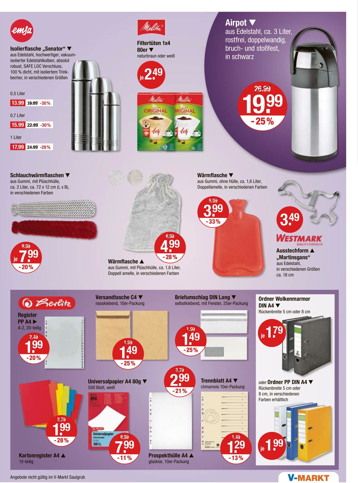 Prospekt V-Markt 23.10.2025 - 29.10.2025