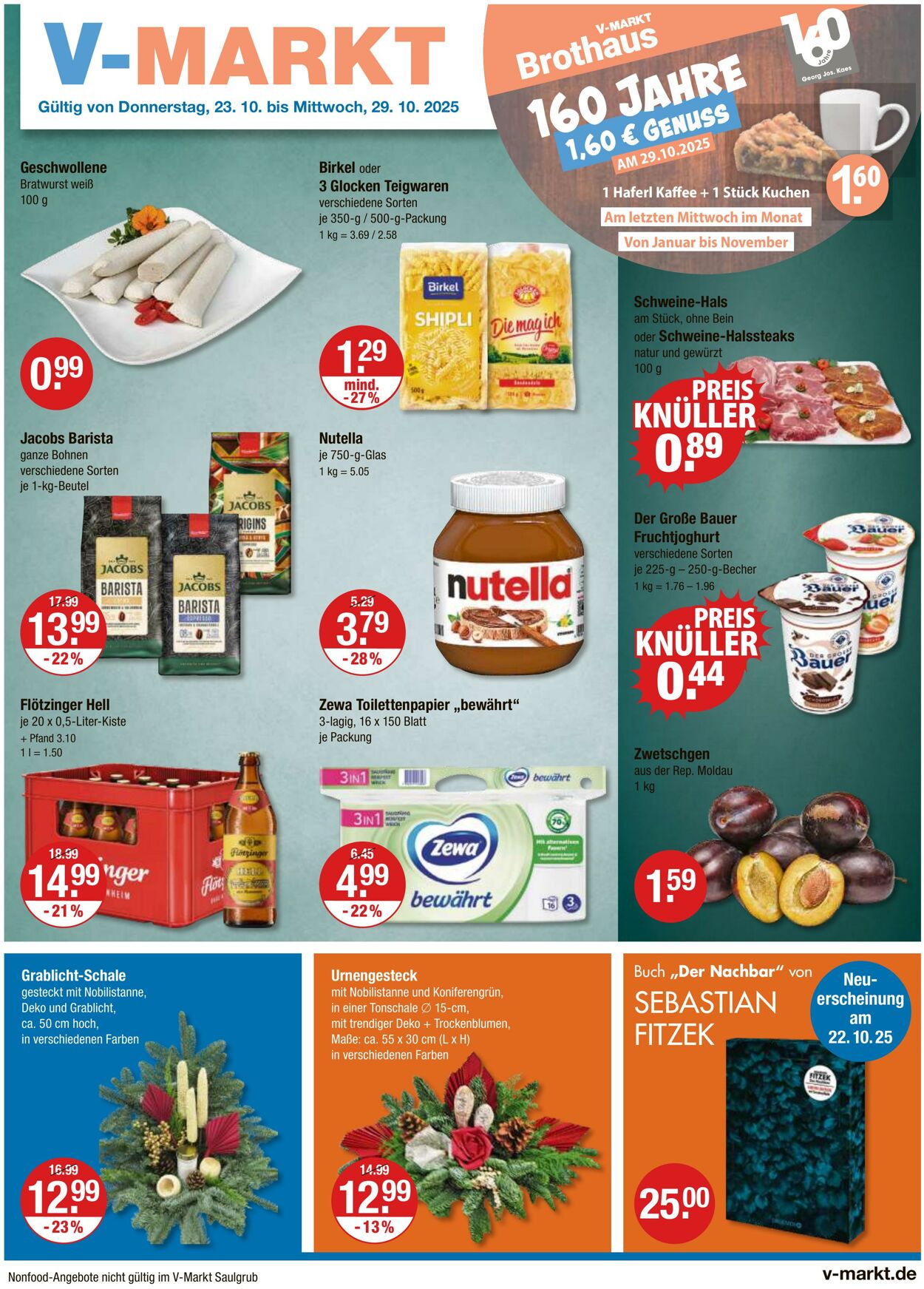 Prospekt V-Markt 23.10.2025 - 29.10.2025