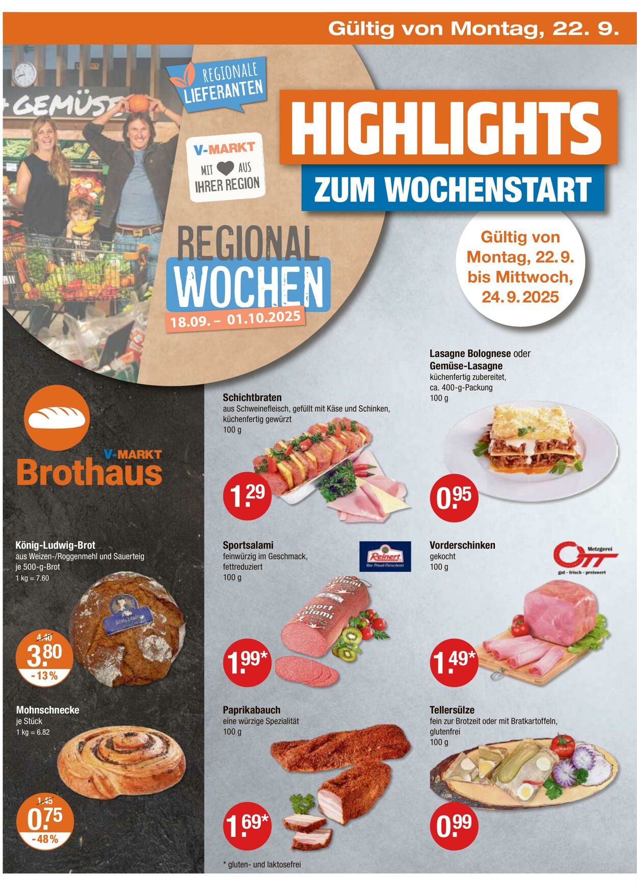 Prospekt V-Markt 18.09.2025 - 24.09.2025