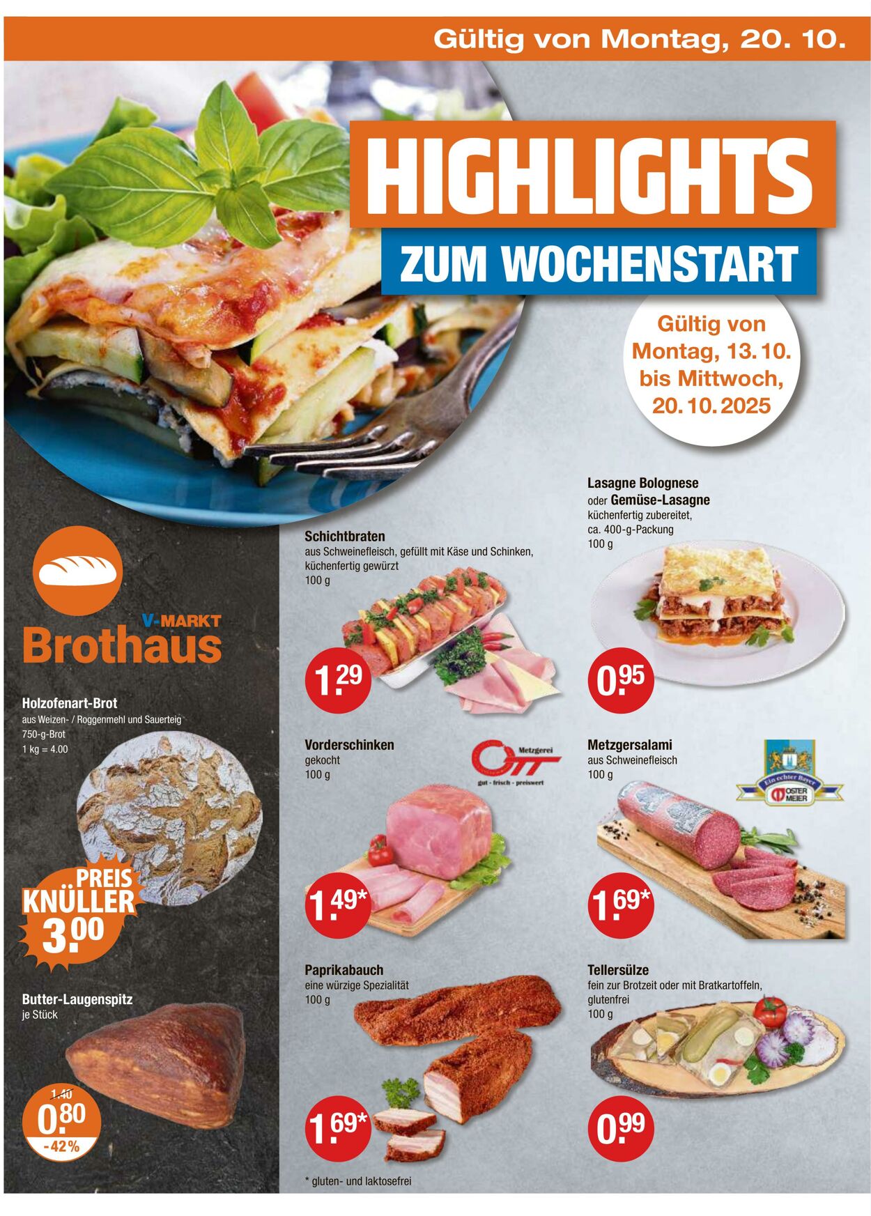 Prospekt V-Markt 16.10.2025 - 22.10.2025