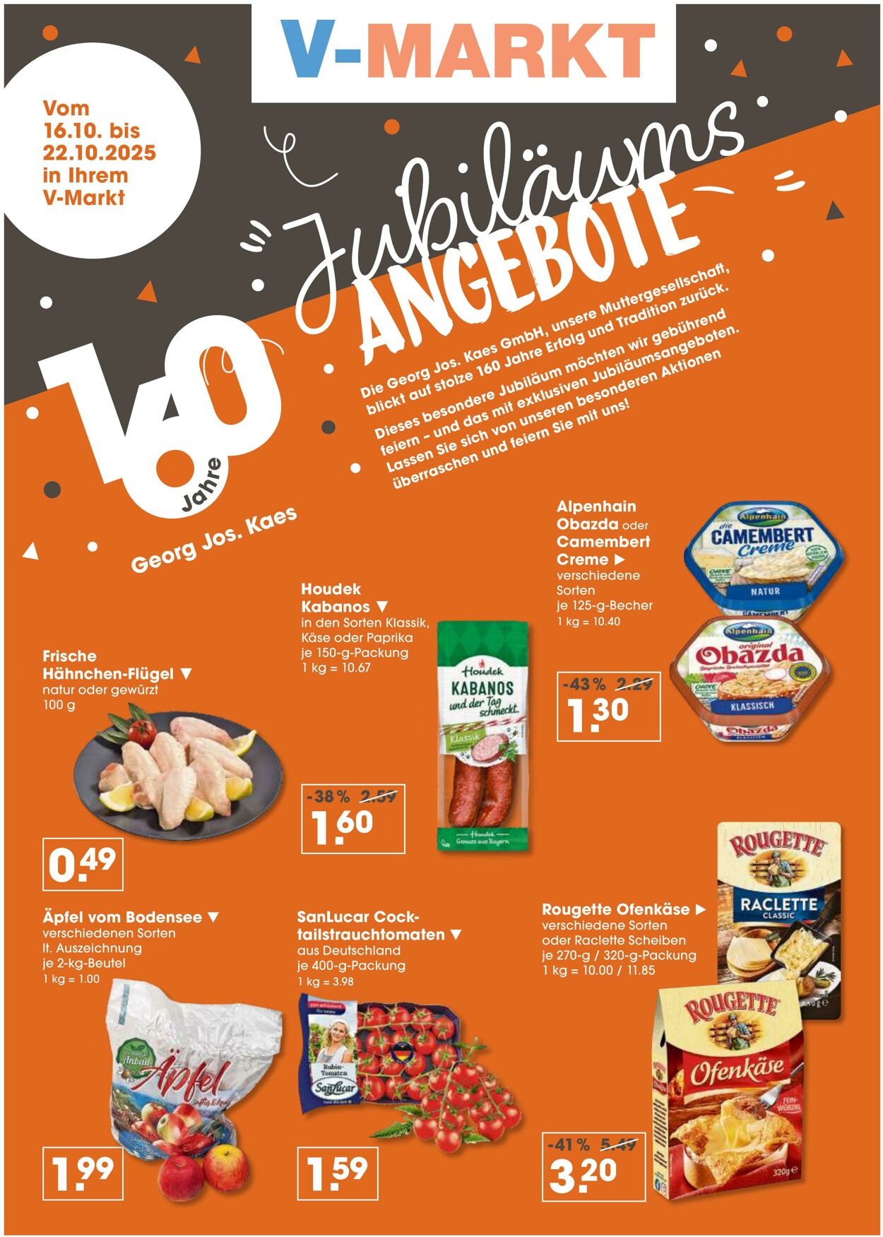 Prospekt V-Markt 16.10.2025 - 22.10.2025