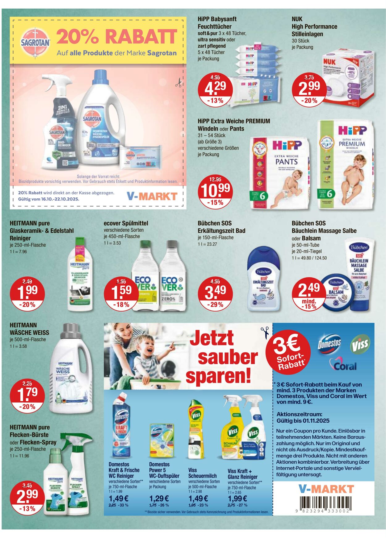 Prospekt V-Markt 16.10.2025 - 22.10.2025