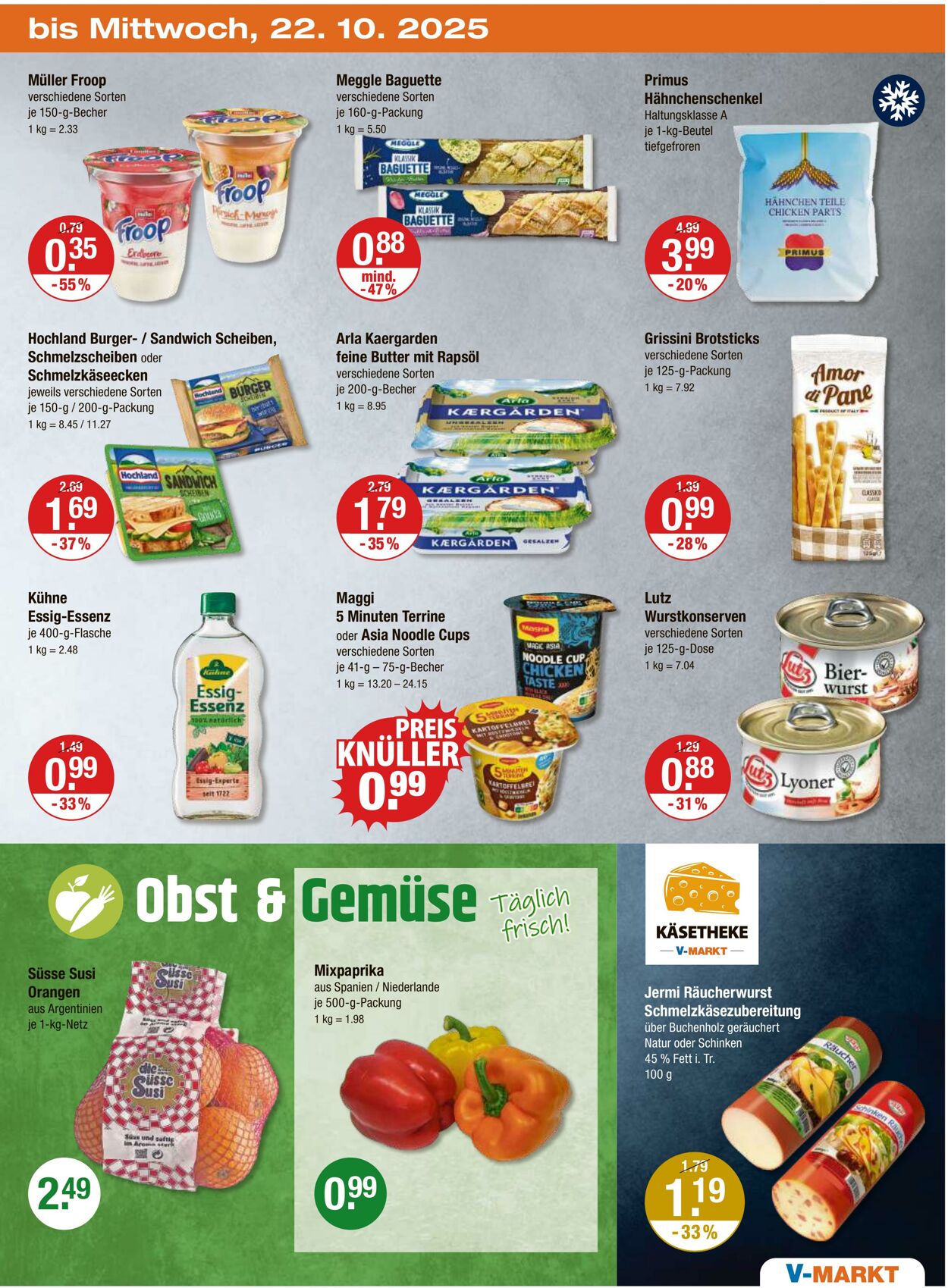 Prospekt V-Markt 16.10.2025 - 22.10.2025