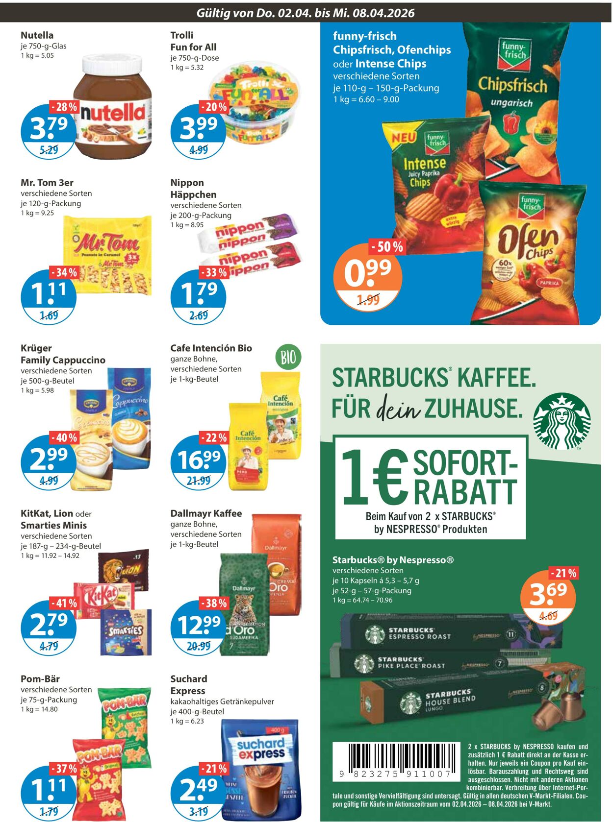 Prospekt V-Markt 02.04.2026 - 08.04.2026