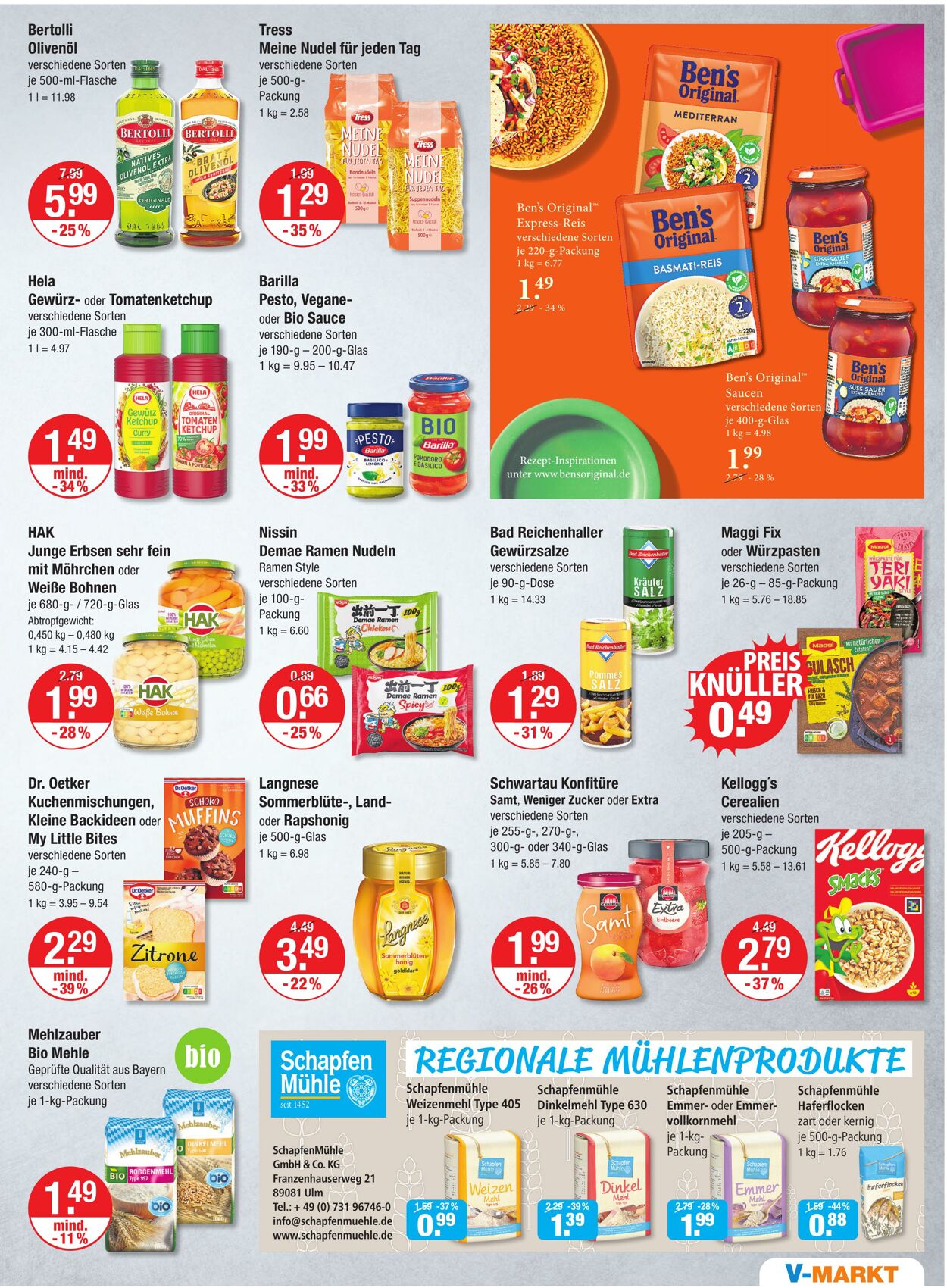 Prospekt V-Markt 28.08.2025 - 03.09.2025