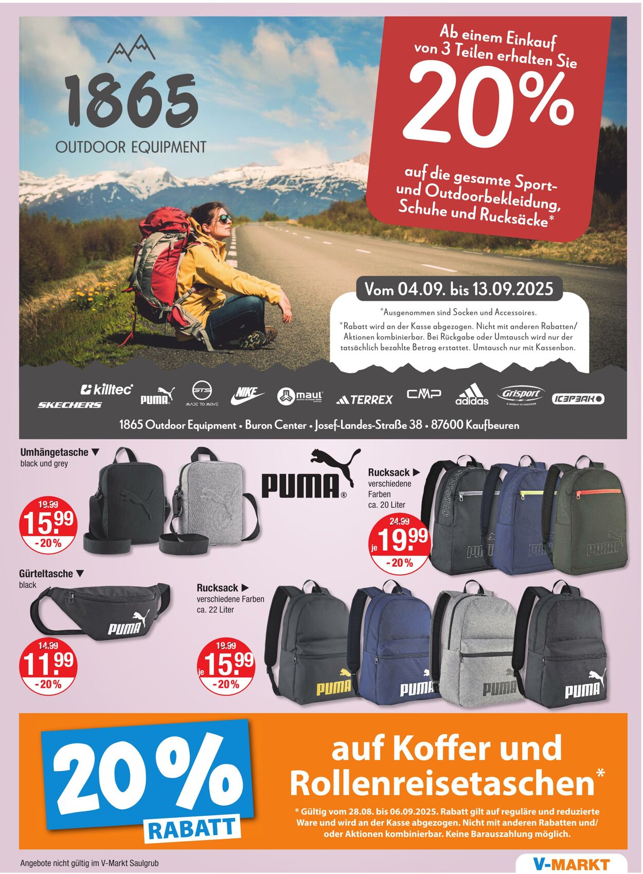 Prospekt V-Markt 28.08.2025 - 03.09.2025