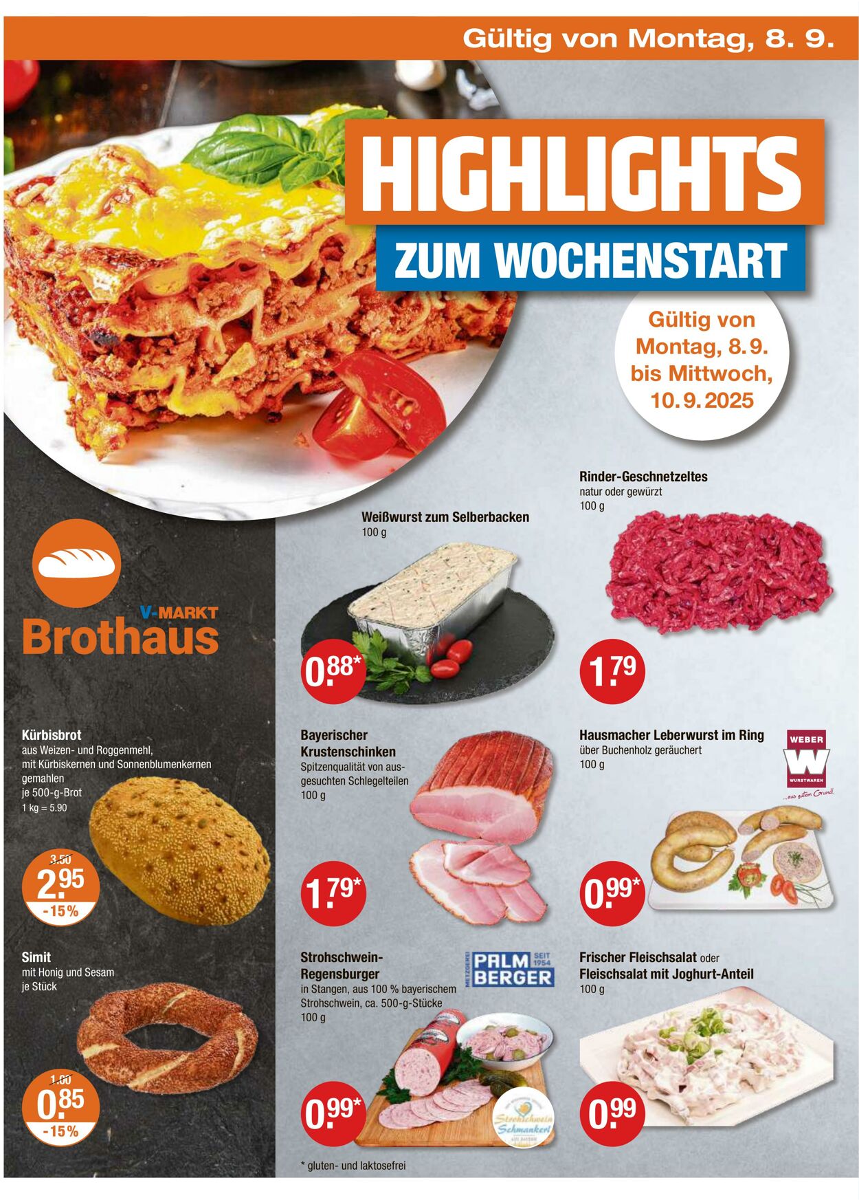 Prospekt V-Markt 04.09.2025 - 10.09.2025
