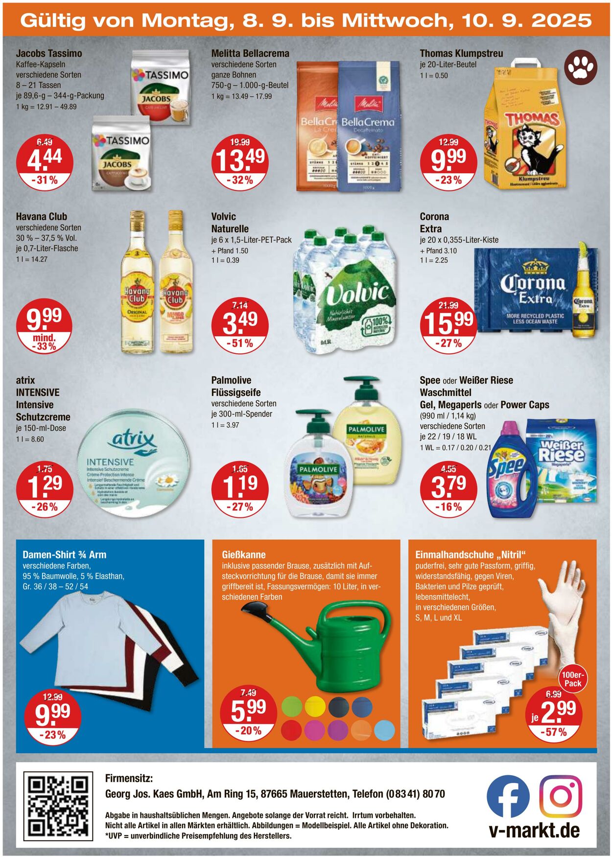 Prospekt V-Markt 04.09.2025 - 10.09.2025
