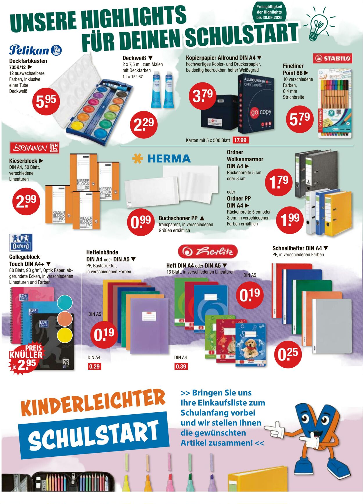 Prospekt V-Markt 04.09.2025 - 10.09.2025