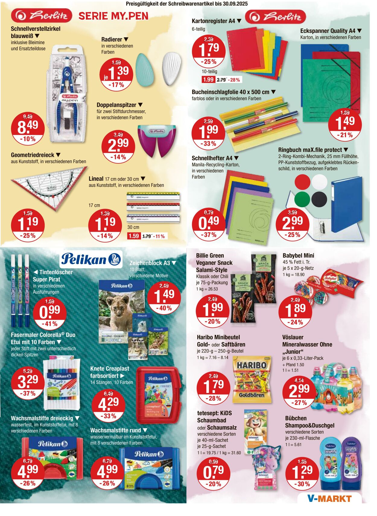 Prospekt V-Markt 04.09.2025 - 10.09.2025