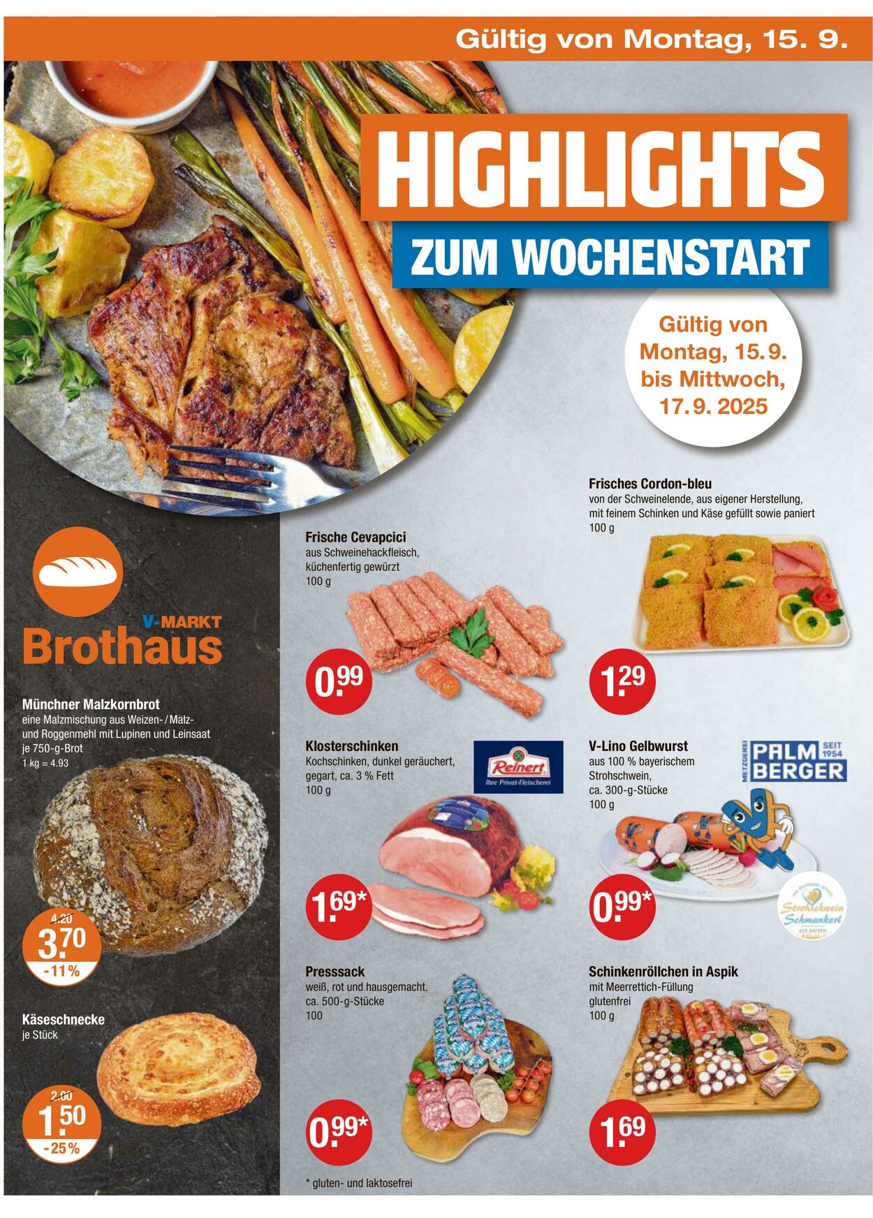 Prospekt V-Markt 11.09.2025 - 17.09.2025