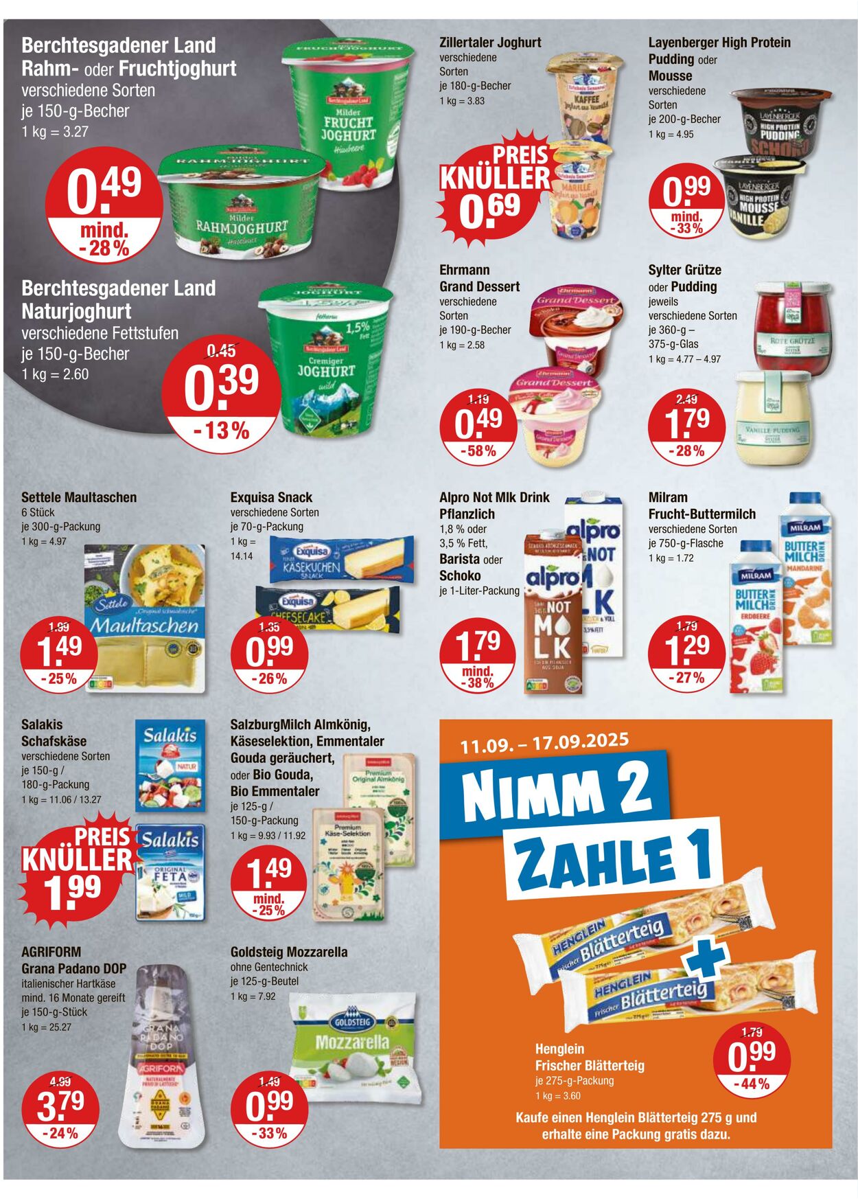 Prospekt V-Markt 11.09.2025 - 17.09.2025