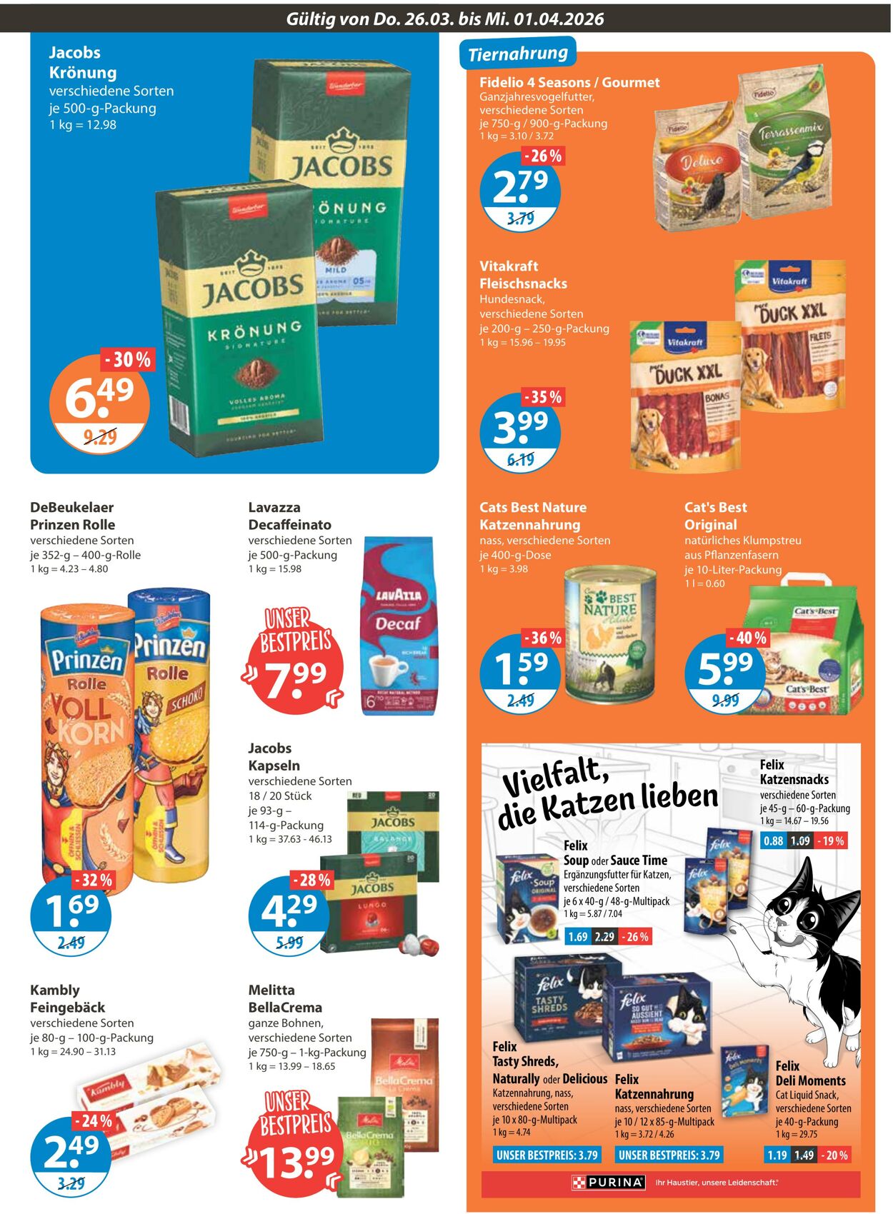 Prospekt V-Markt 26.03.2026 - 01.04.2026