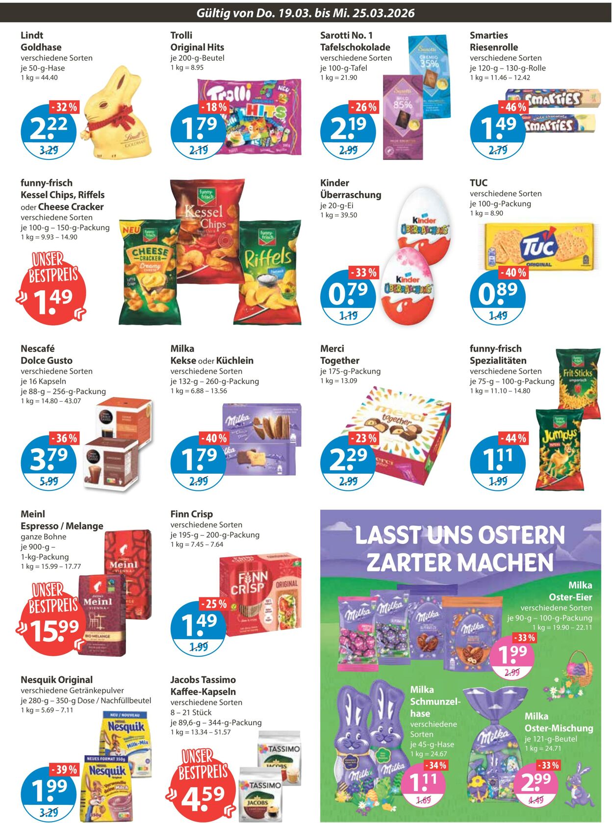 Prospekt V-Markt 19.03.2026 - 25.03.2026
