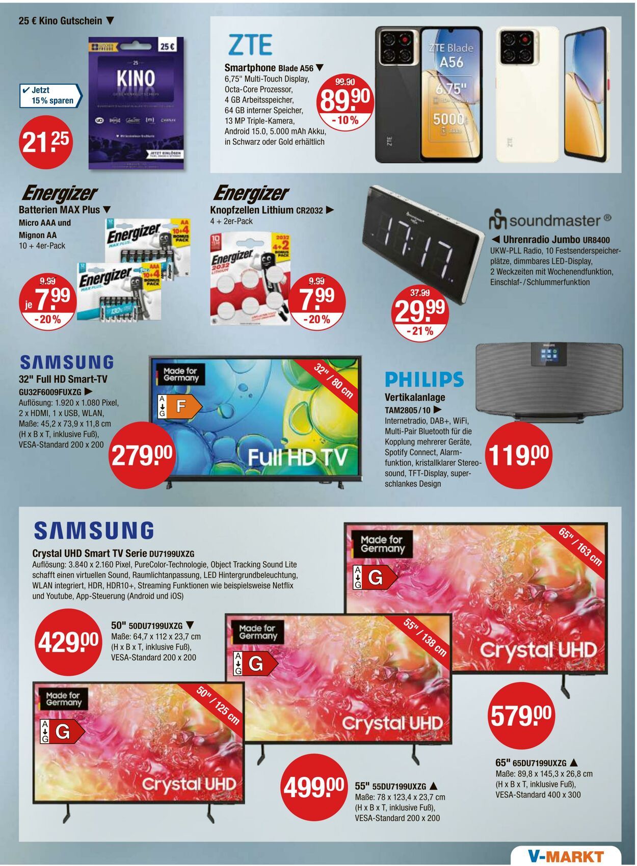 Prospekt V-Markt 09.10.2025 - 15.10.2025