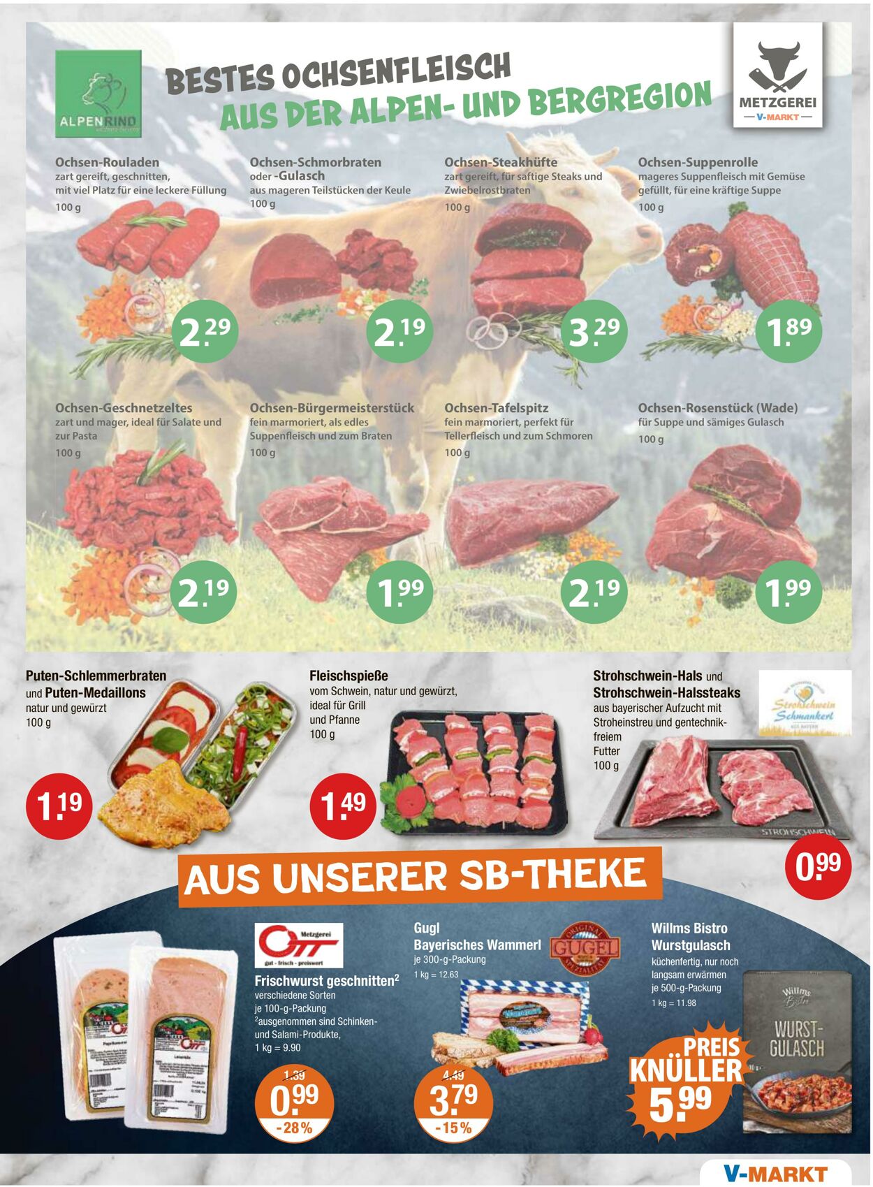 Prospekt V-Markt 09.10.2025 - 15.10.2025