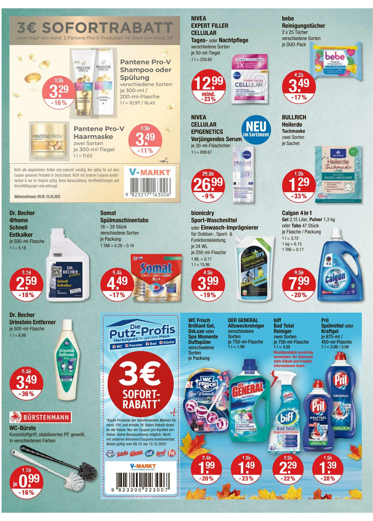 Prospekt V-Markt 09.10.2025 - 15.10.2025