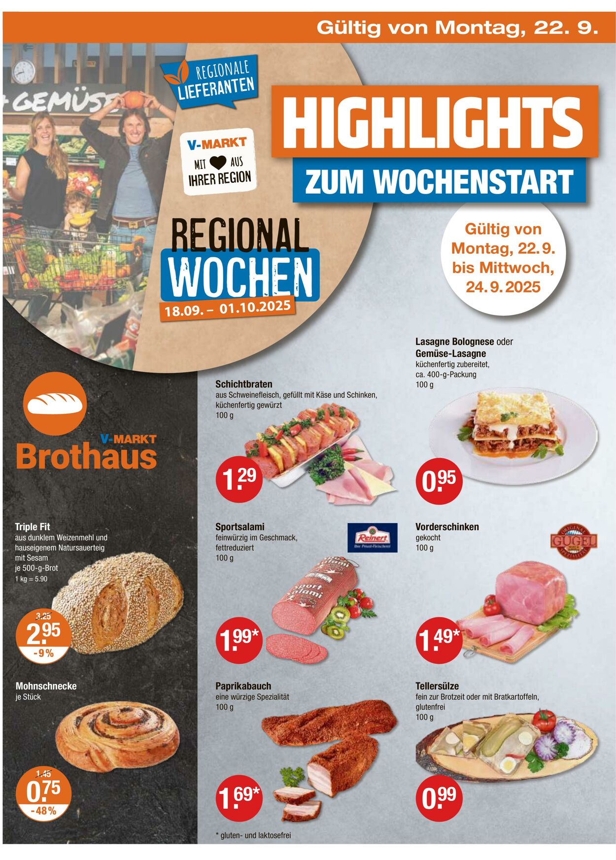 Prospekt V-Markt 18.09.2025 - 24.09.2025
