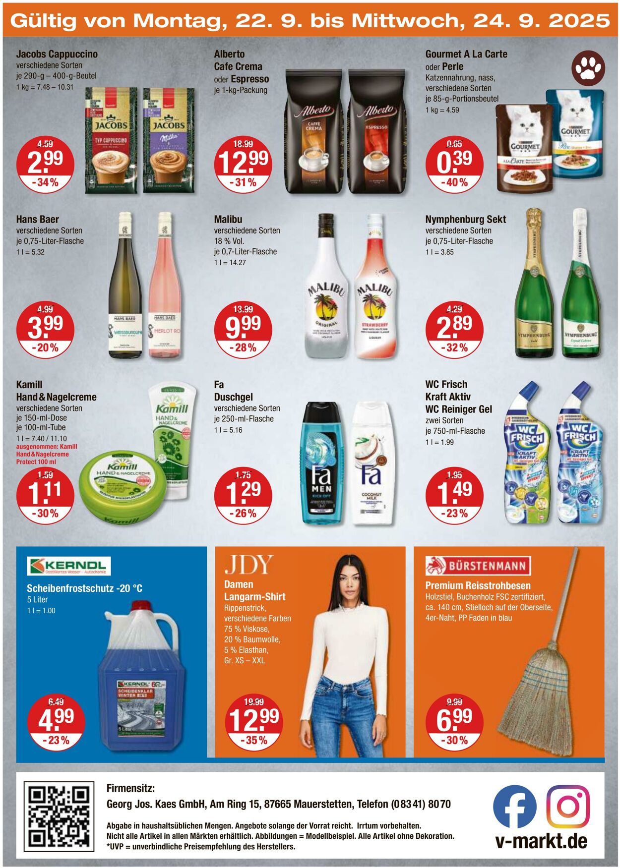 Prospekt V-Markt 18.09.2025 - 24.09.2025