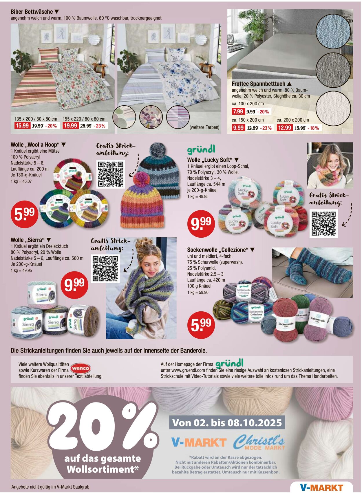 Prospekt V-Markt 02.10.2025 - 08.10.2025