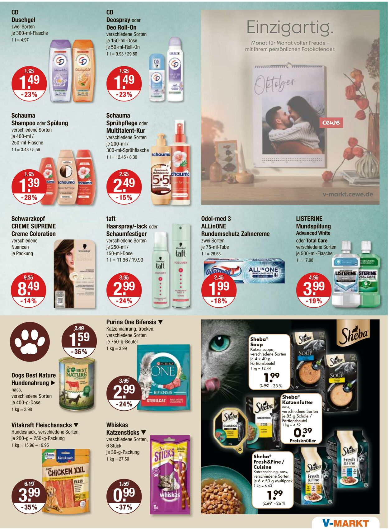 Prospekt V-Markt 02.10.2025 - 08.10.2025