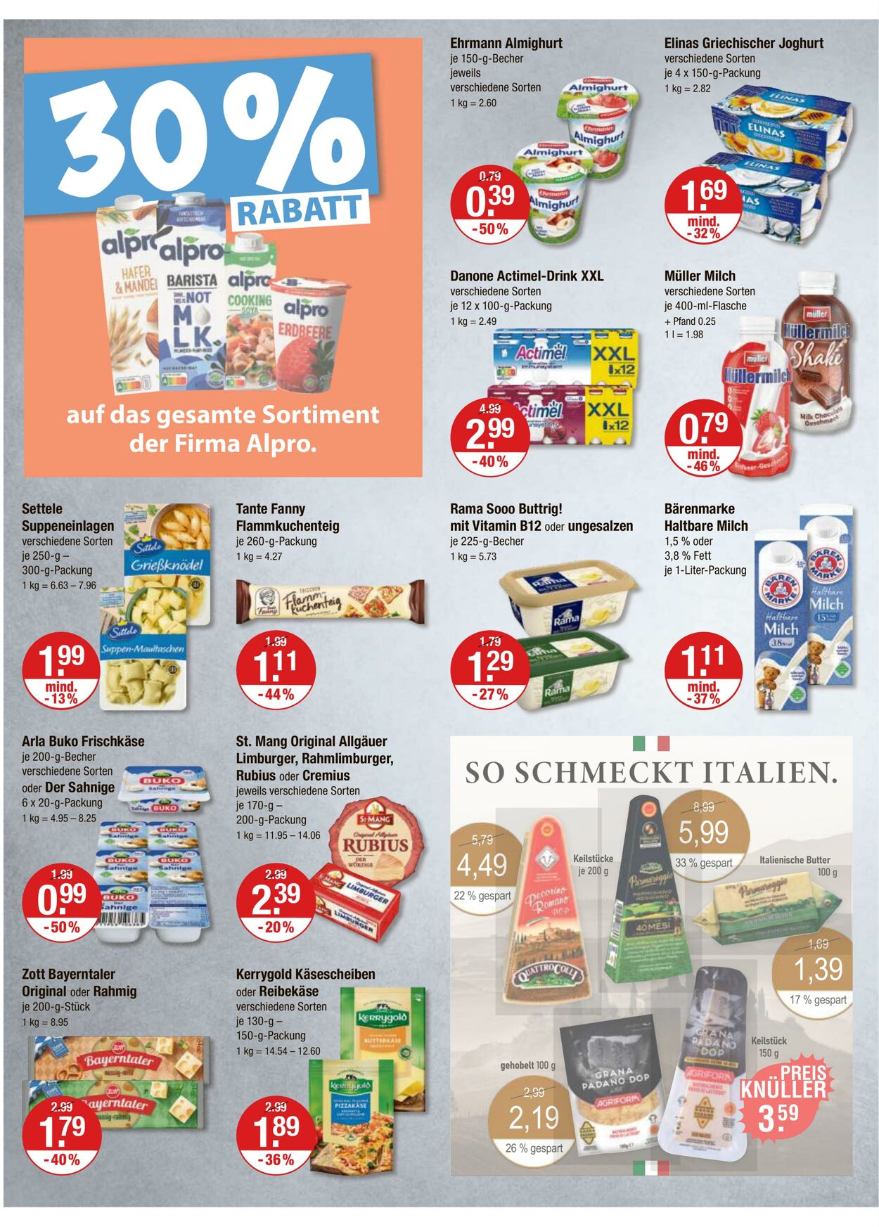 Prospekt V-Markt 02.10.2025 - 08.10.2025