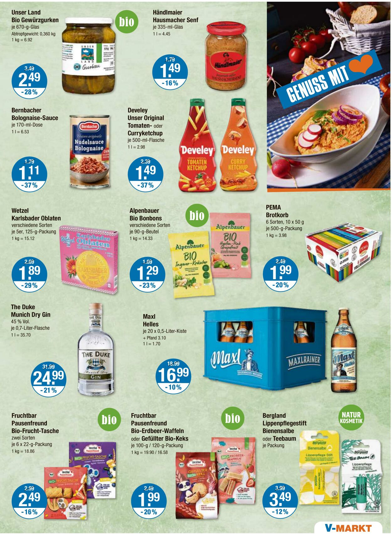 Prospekt V-Markt 25.09.2025 - 01.10.2025