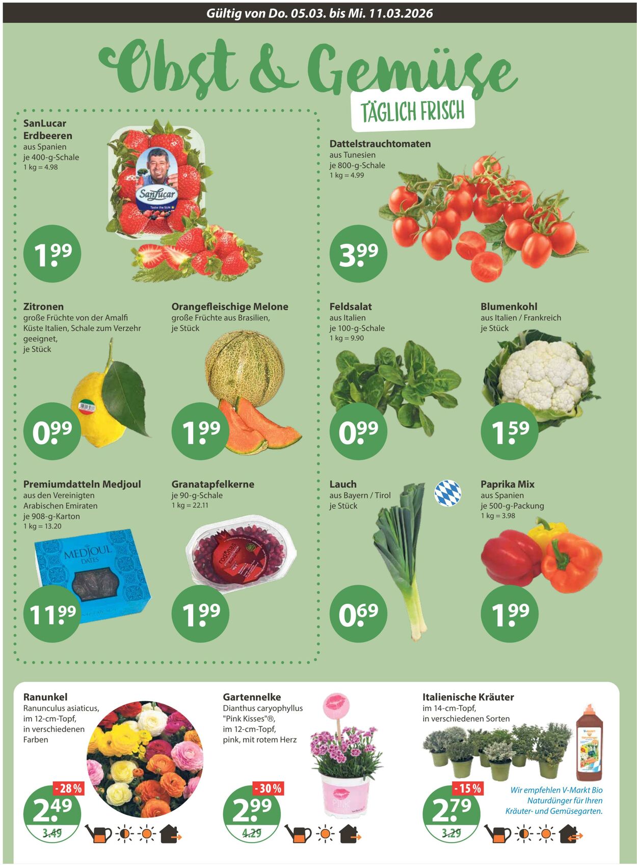 Prospekt V-Markt 05.03.2026 - 11.03.2026