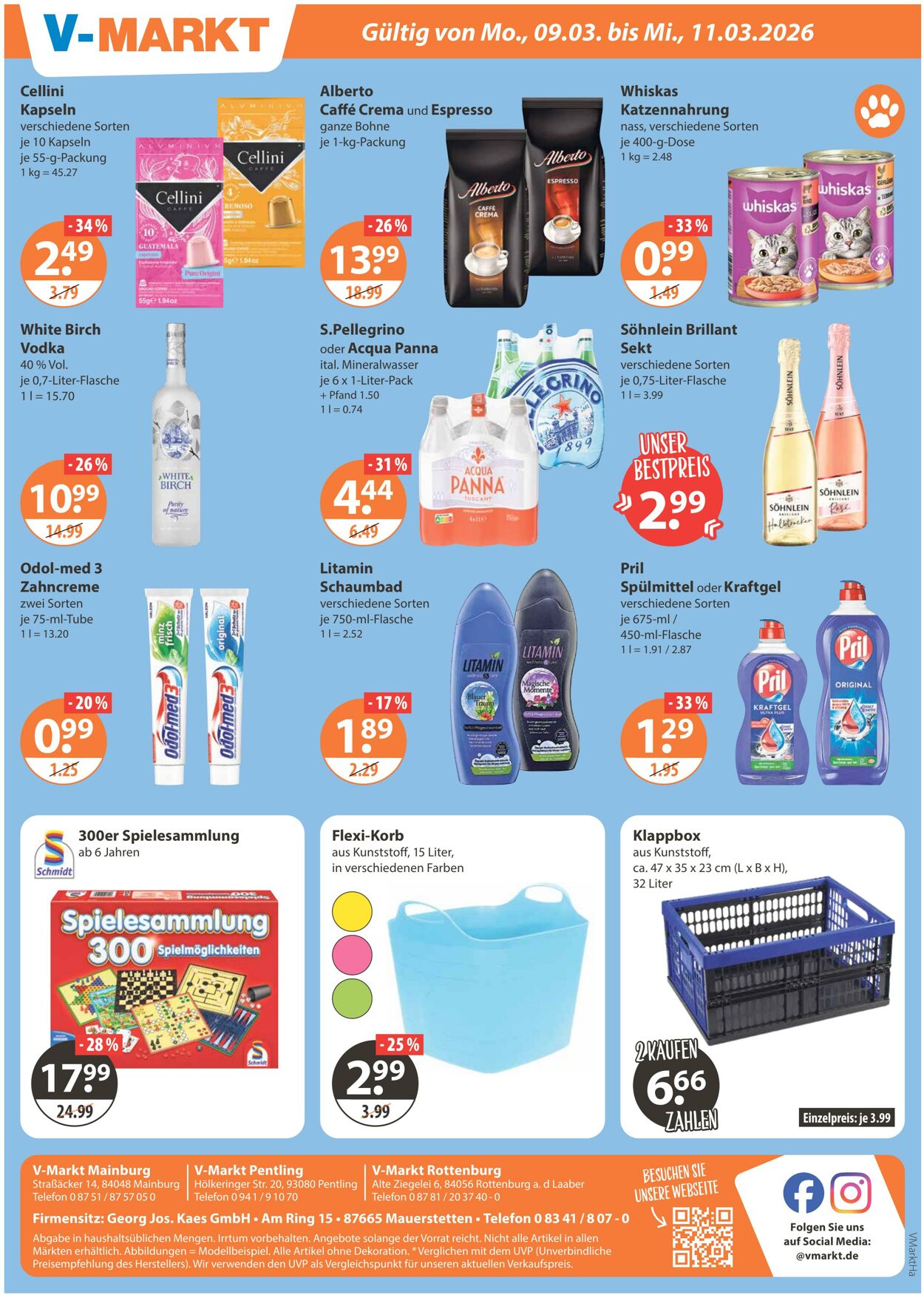 Prospekt V-Markt 05.03.2026 - 11.03.2026