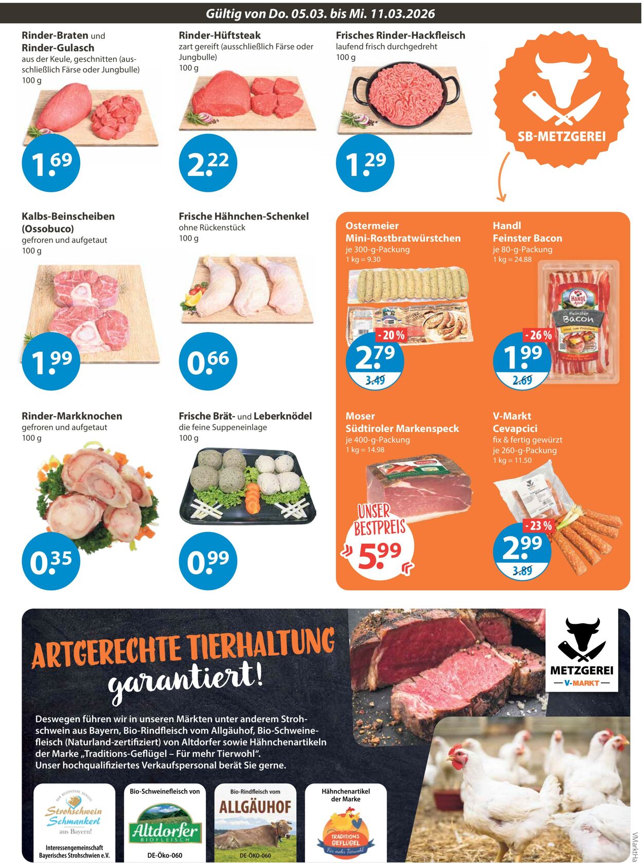 Prospekt V-Markt 05.03.2026 - 11.03.2026