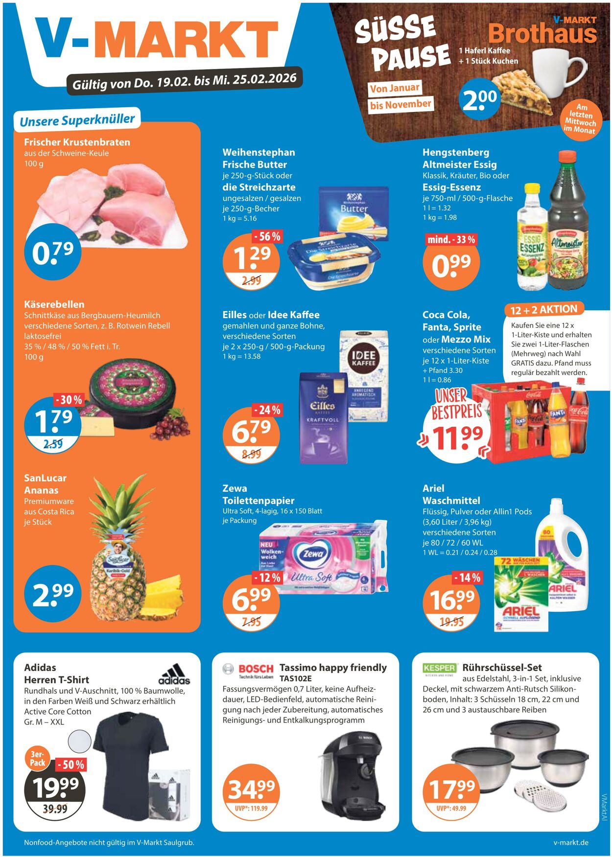 Prospekt V-Markt 19.02.2026 - 25.02.2026