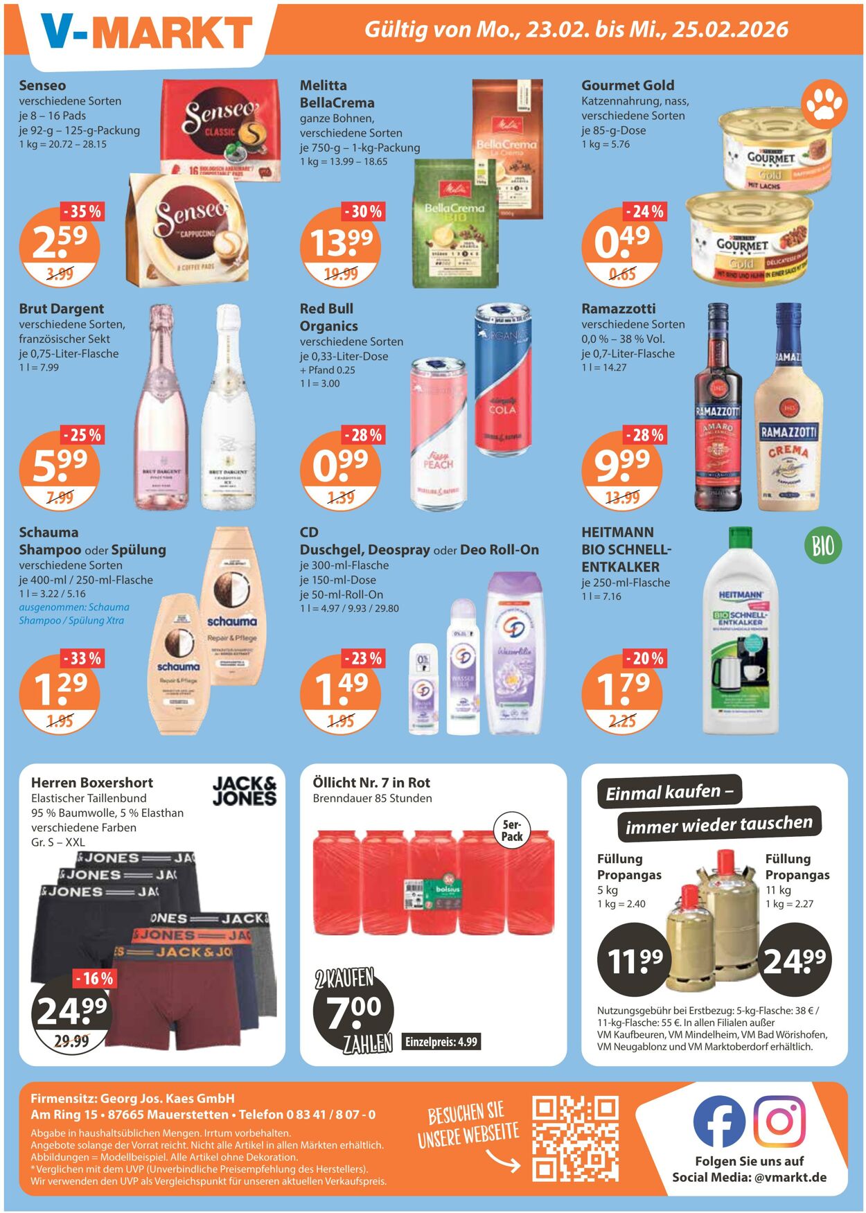 Prospekt V-Markt 19.02.2026 - 25.02.2026