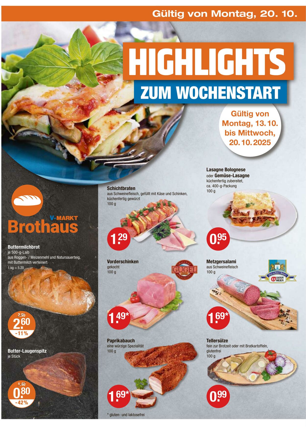 Prospekt V-Markt 16.10.2025 - 22.10.2025