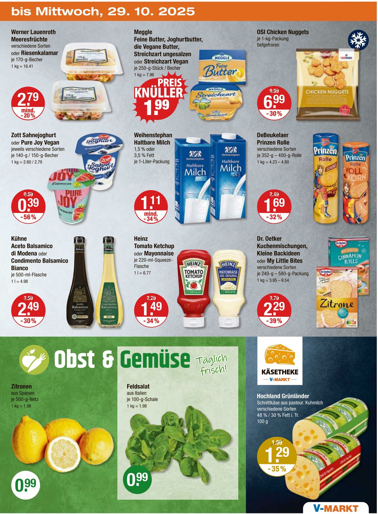 Prospekt V-Markt 23.10.2025 - 29.10.2025