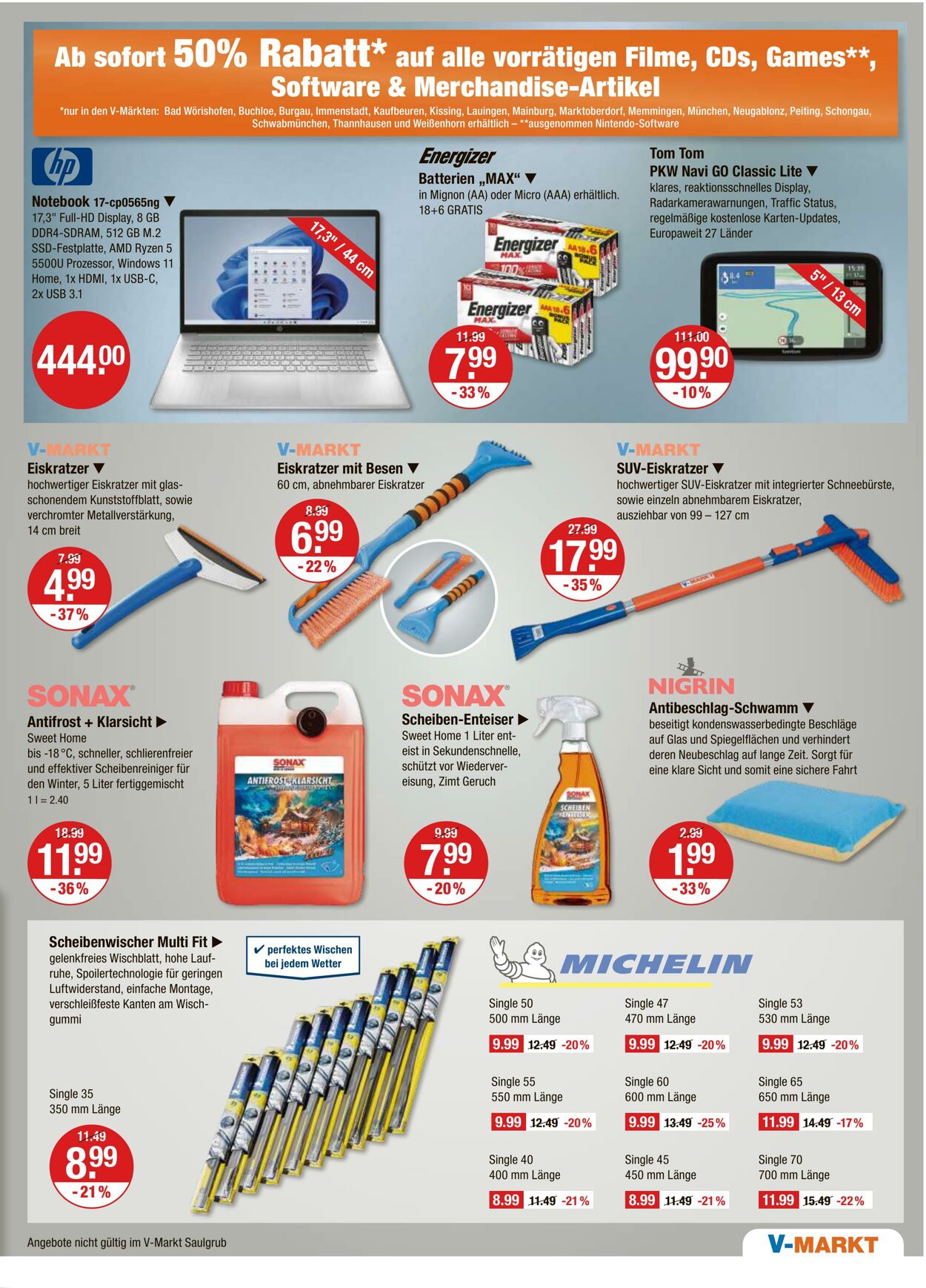 Prospekt V-Markt 23.10.2025 - 29.10.2025