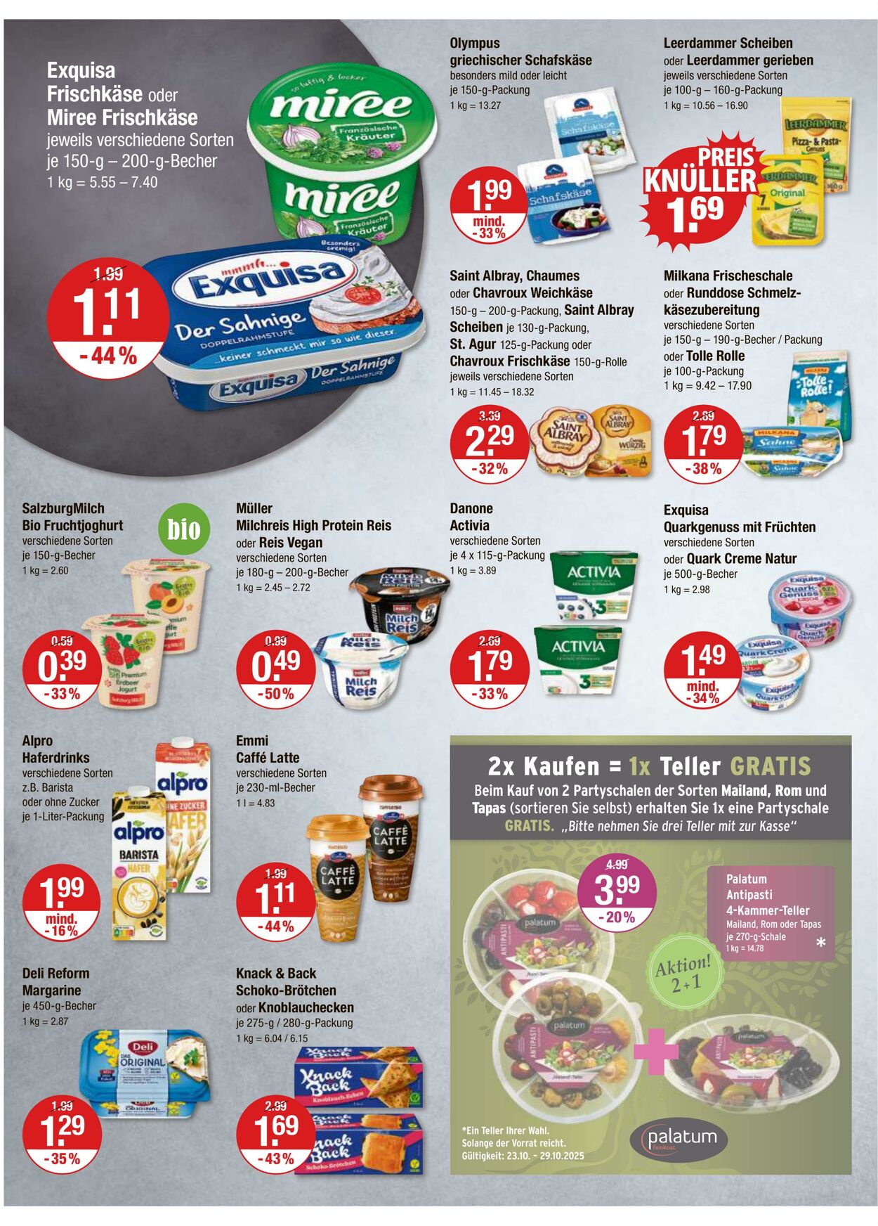 Prospekt V-Markt 23.10.2025 - 29.10.2025