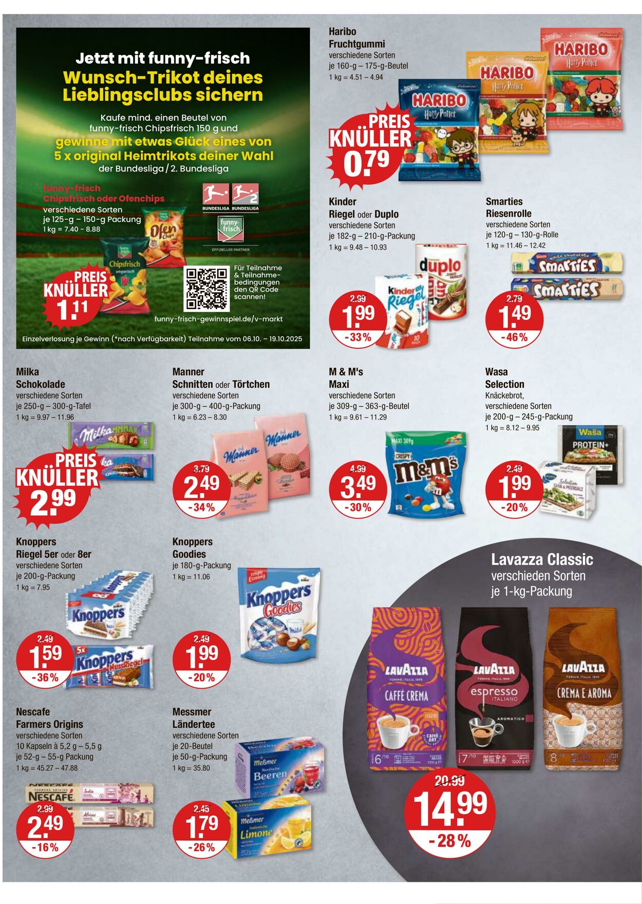 Prospekt V-Markt 09.10.2025 - 15.10.2025