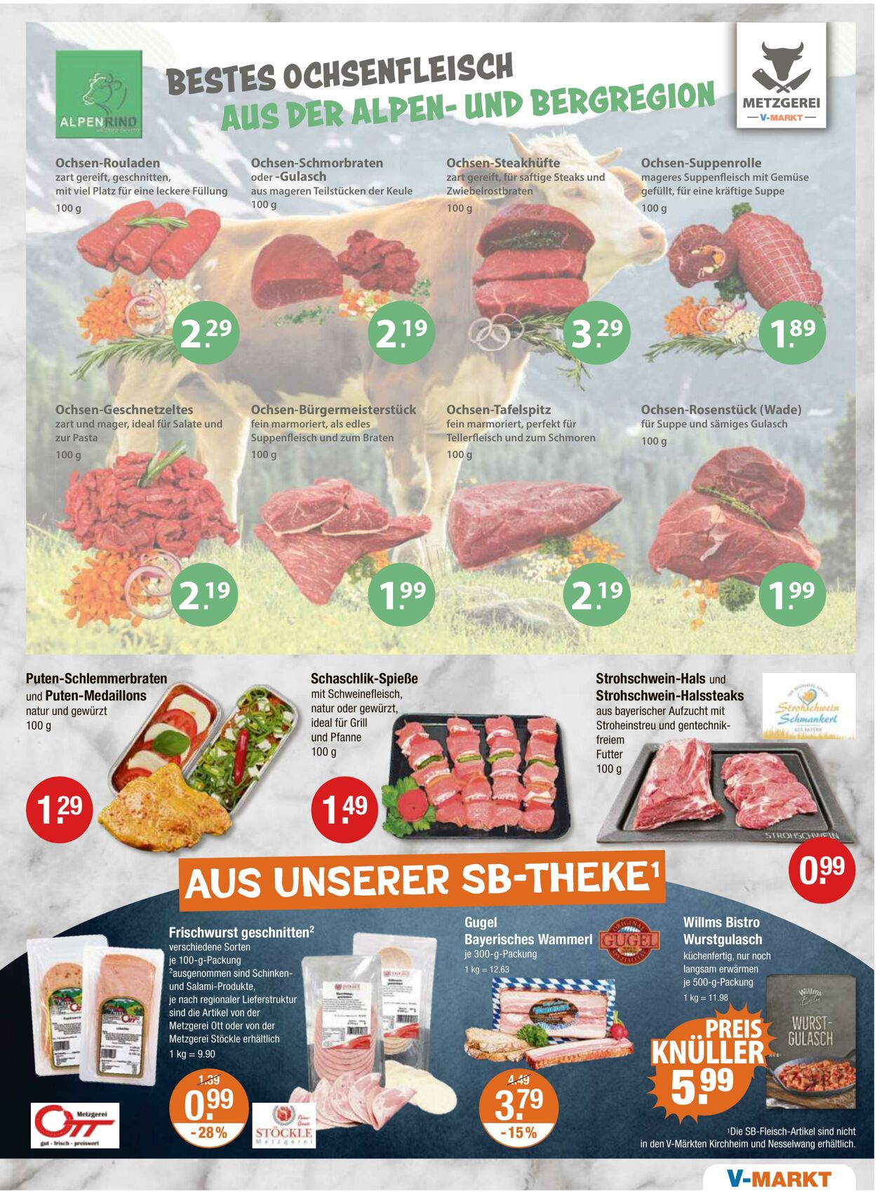 Prospekt V-Markt 09.10.2025 - 15.10.2025