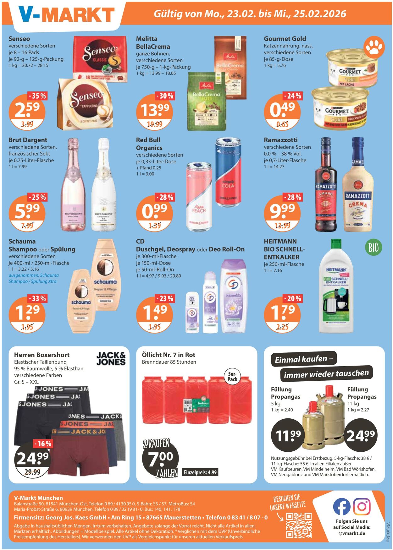 Prospekt V-Markt 19.02.2026 - 25.02.2026
